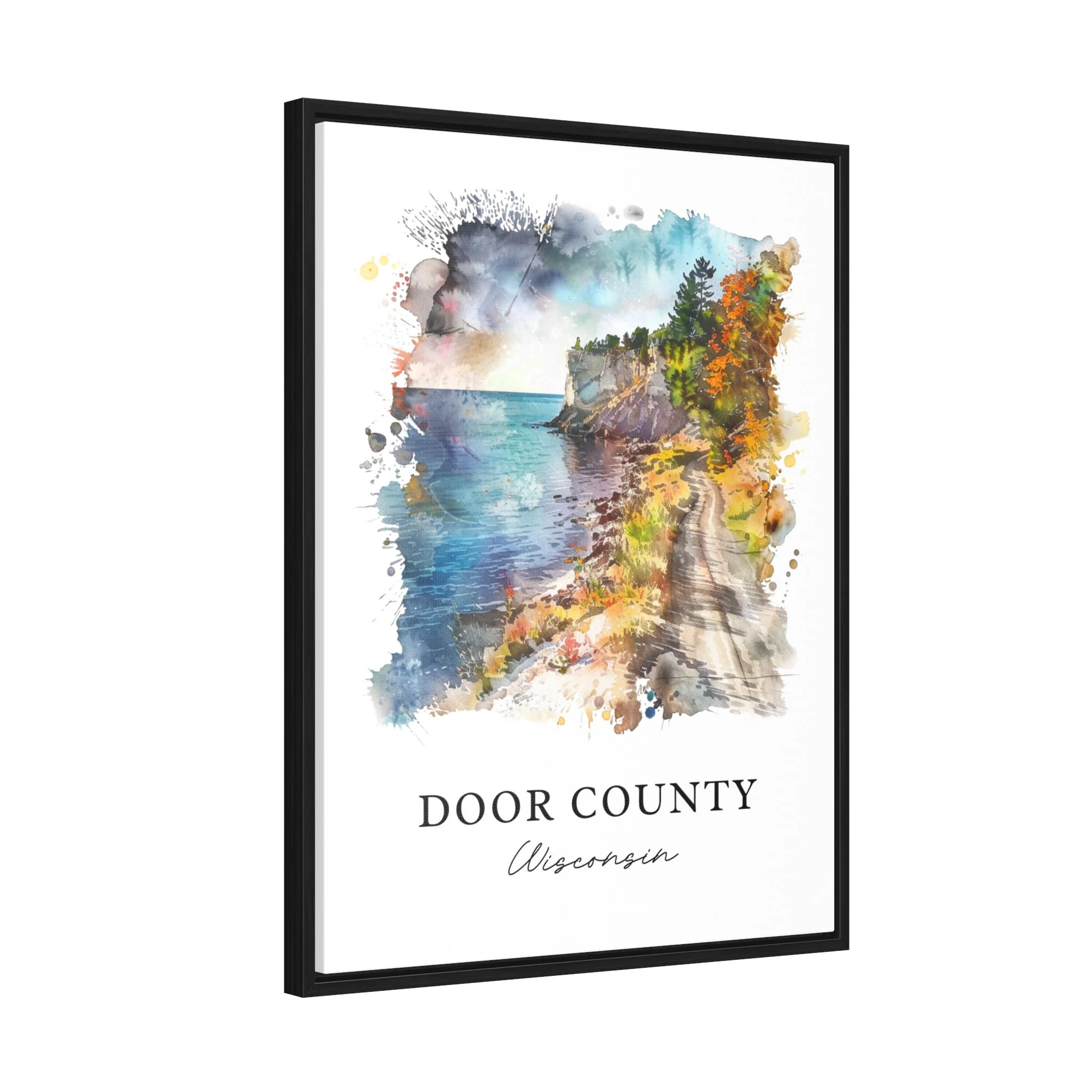 Door County, Wisconsin – Watercolor Art Print - Image 6