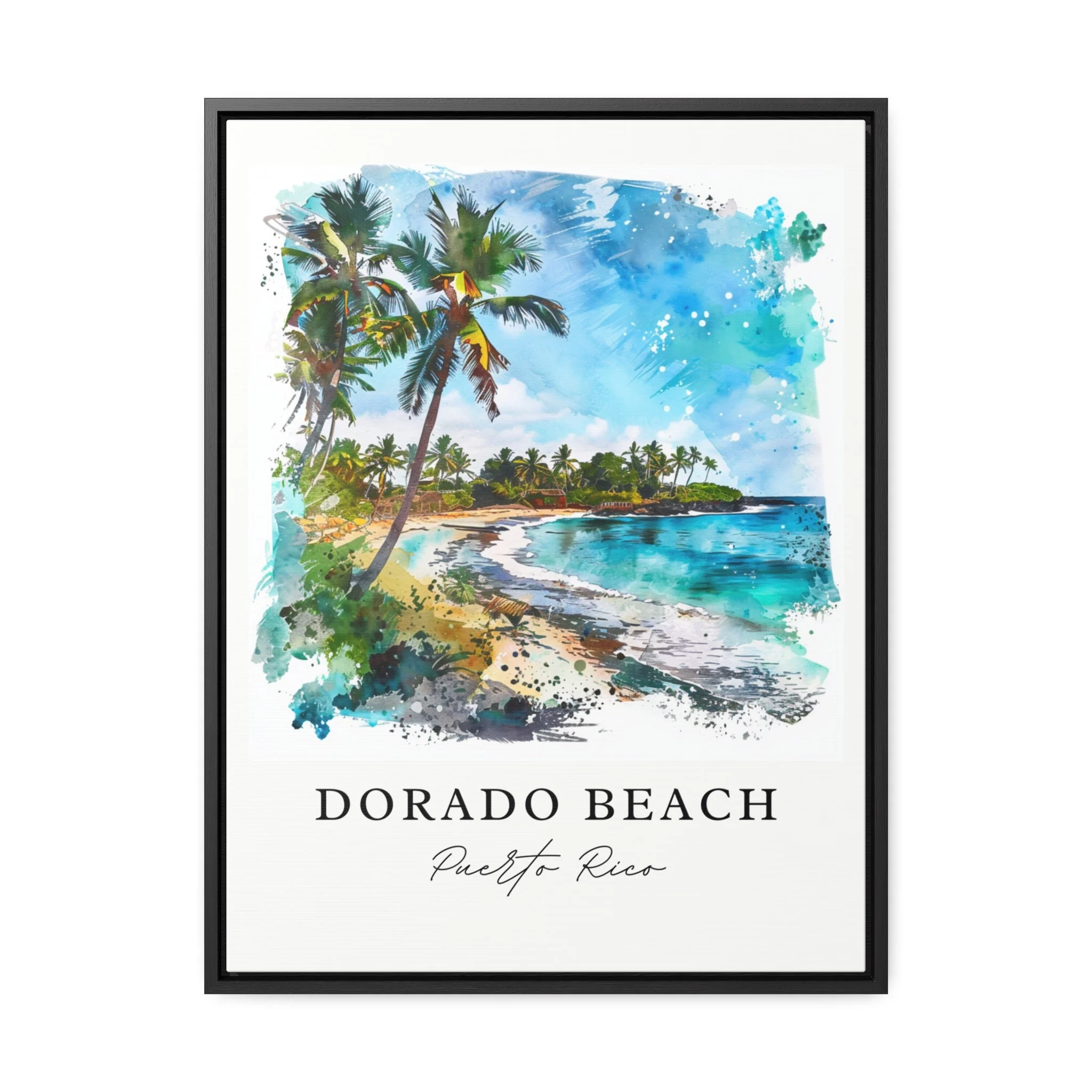 Dorado Beach, Puerto Rico – Watercolor Art Print - Image 5