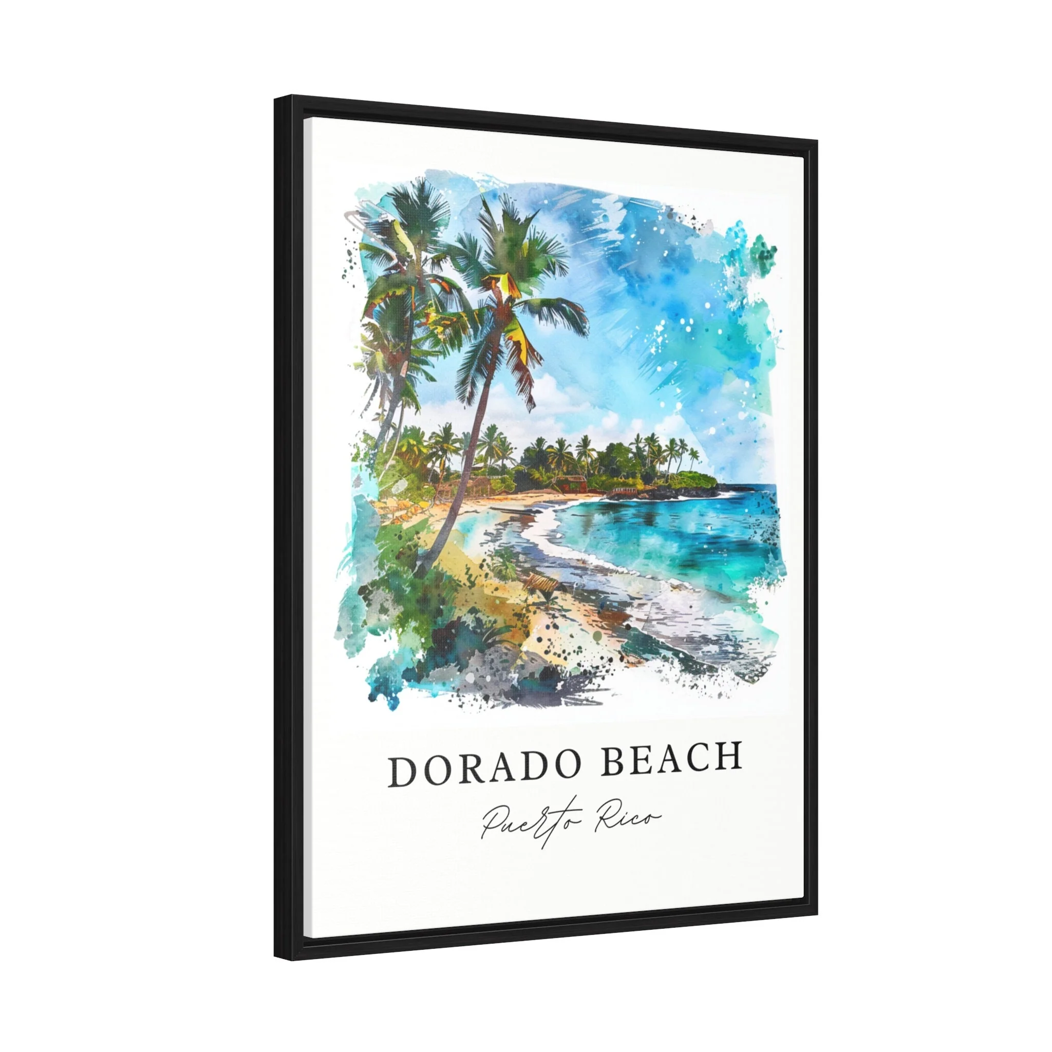 Dorado Beach, Puerto Rico – Watercolor Art Print - Image 6