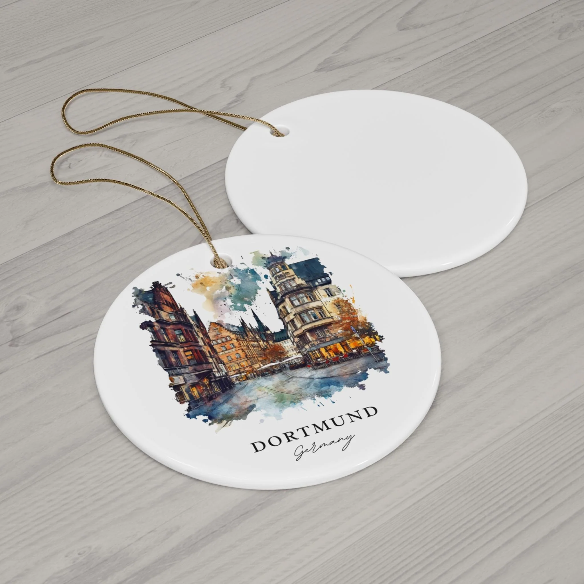 Dortmund Ornament: Unique Dortmund Germany Souvenir, Dortmund Xmas Decor, and Authentic Dortmund Christmas Gift - Image 2