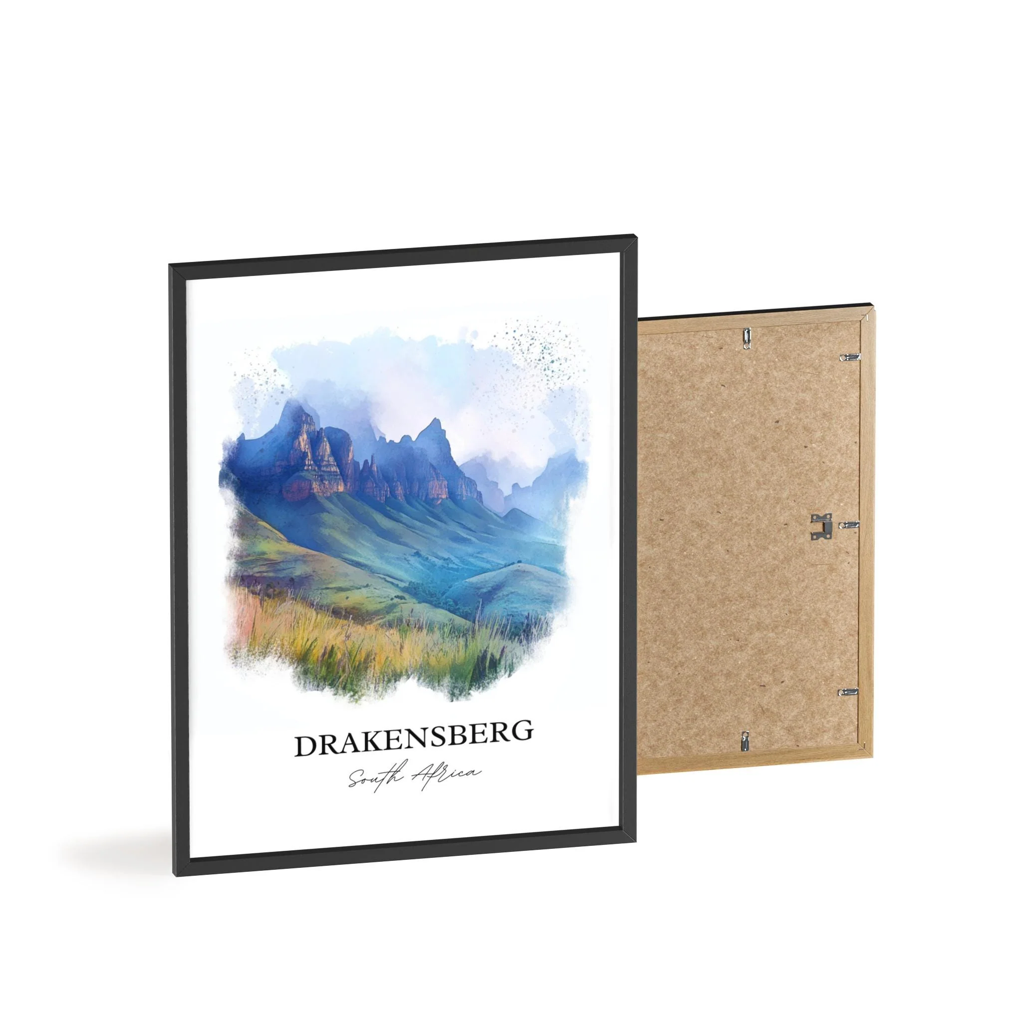 Drakensberg, South Africa – Watercolor Art Print - Image 8