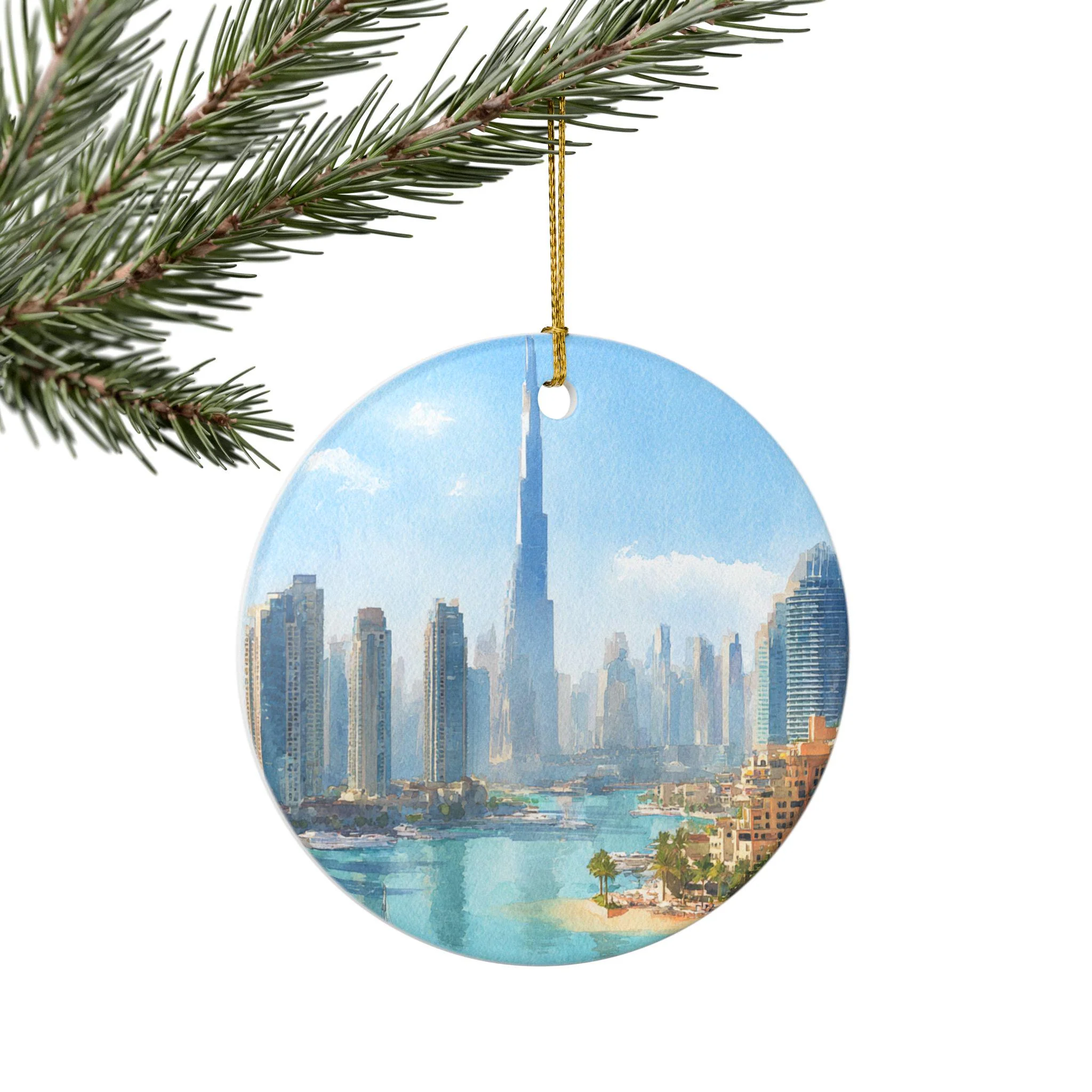 Dubai Ornament: Unique Dubai Souvenir, Dubai UAE Xmas Decor, and Authentic Dubai UAE Gift - Image 6