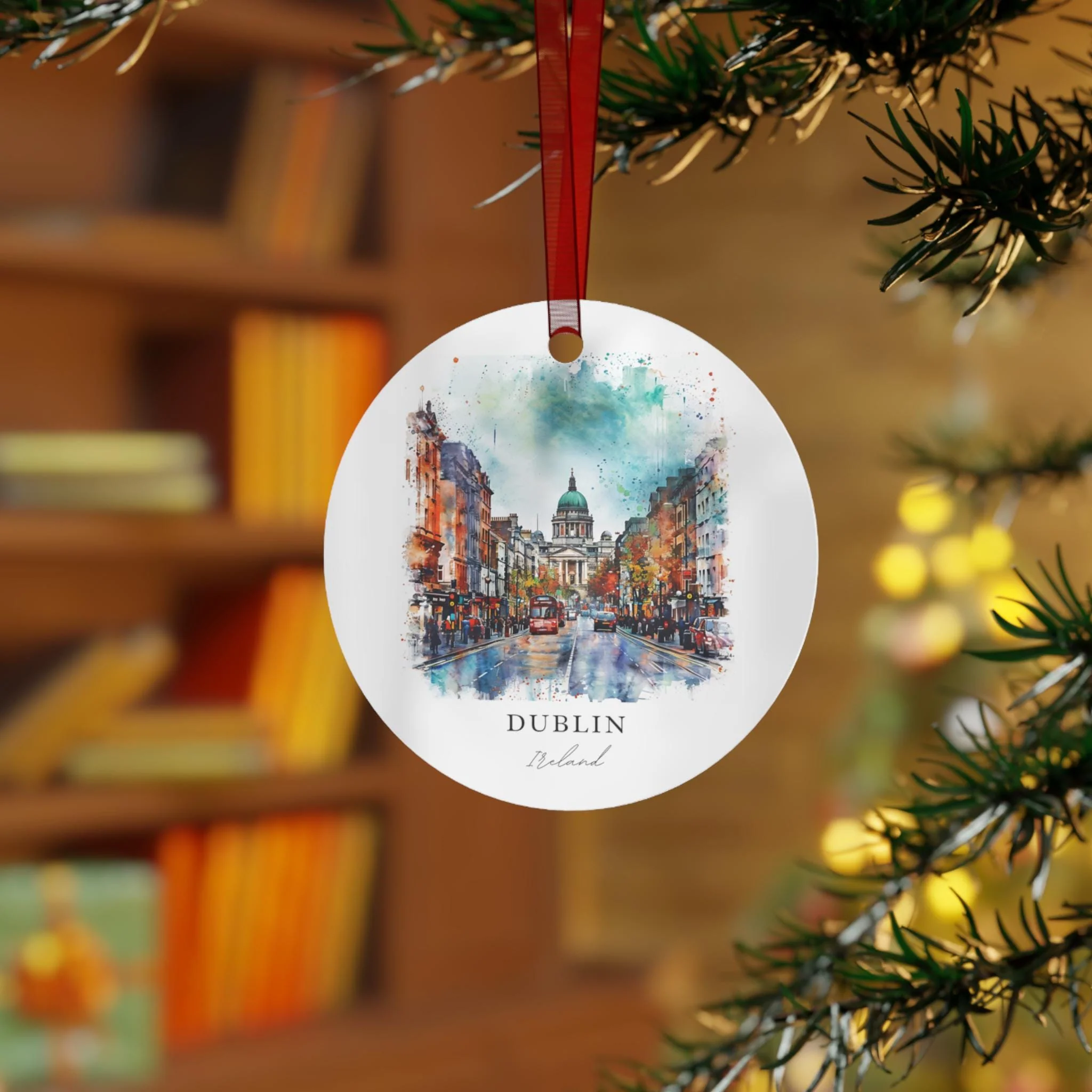 Dublin Ireland Ornament: Unique Dublin Souvenir, Dublin Xmas Decor, and Authentic Dublin Ireland Gift - Image 3