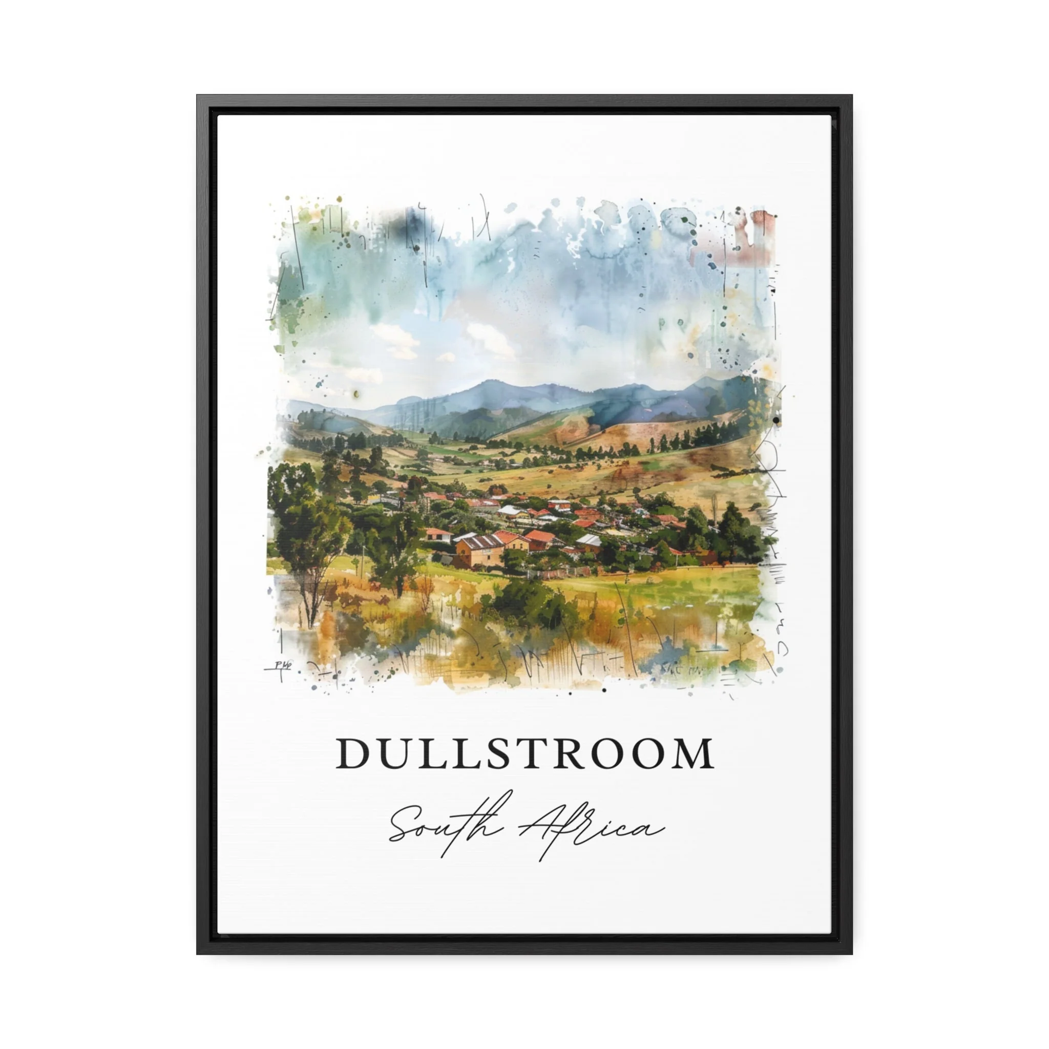 Dullstroom, South Africa – Watercolor Art Print - Image 5