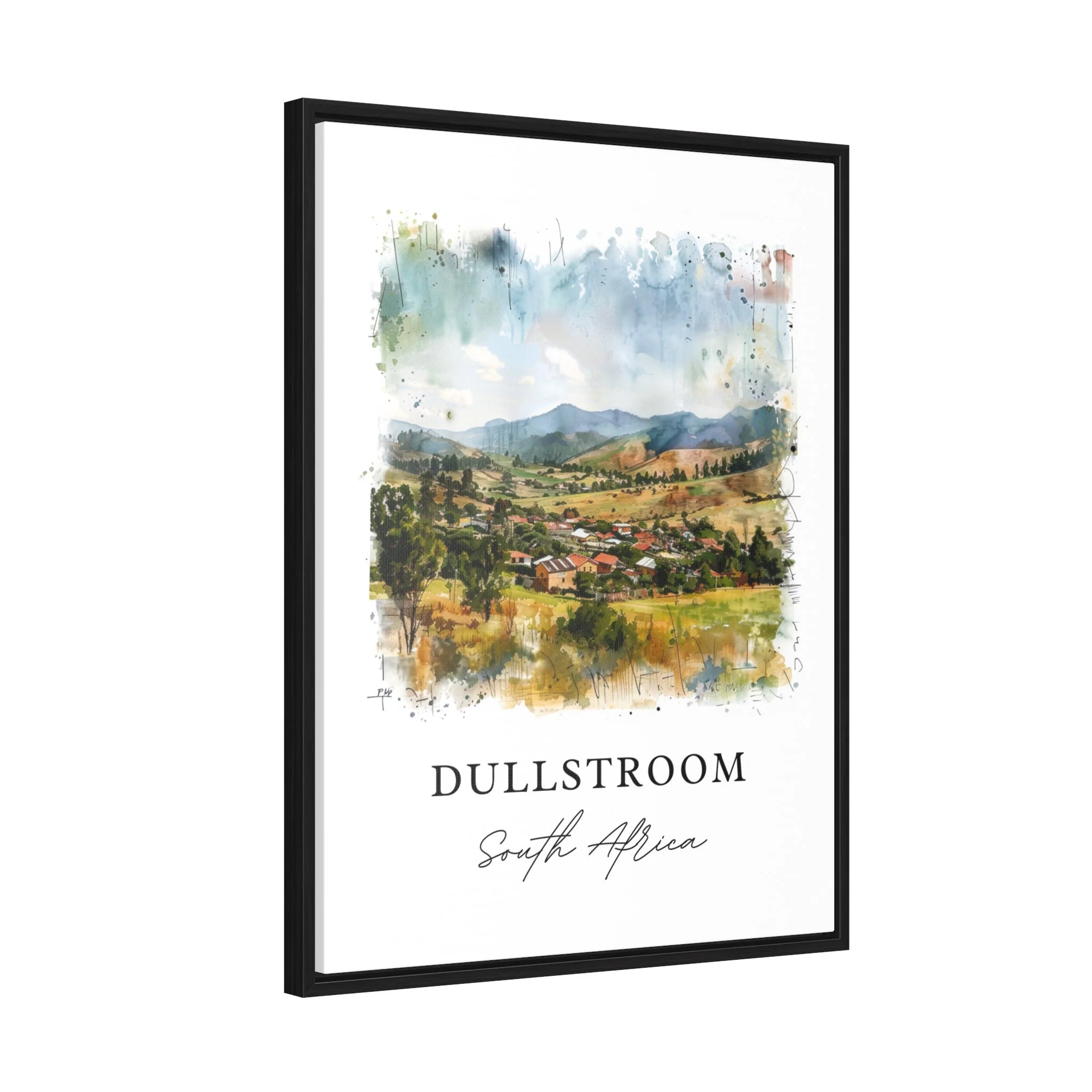 Dullstroom, South Africa – Watercolor Art Print - Image 6