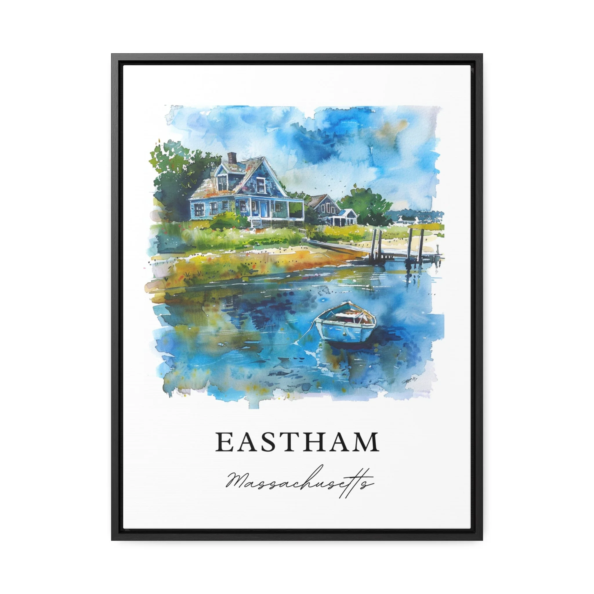 Eastham, USA – Watercolor Art Print - Image 5