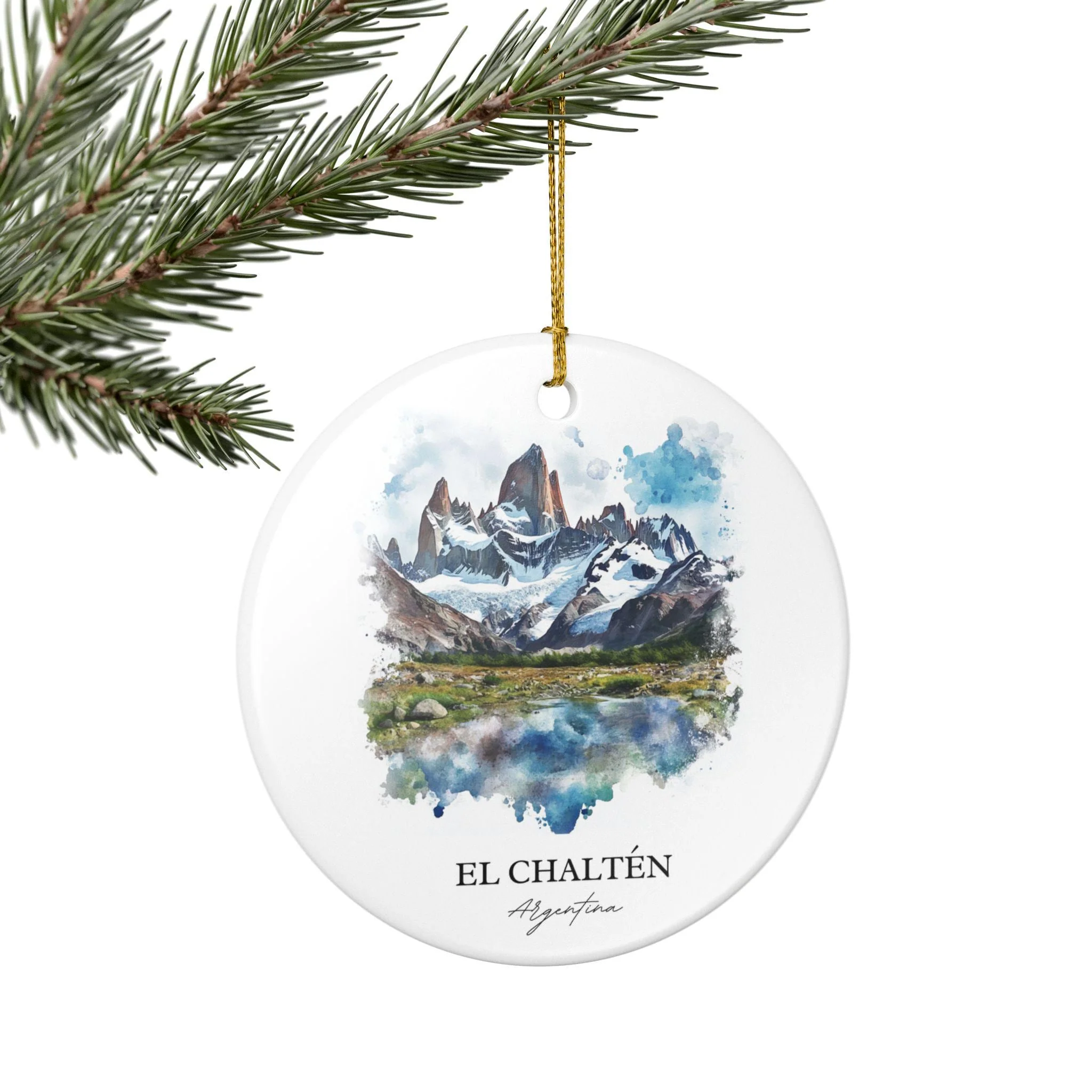 El Chalten Ornament: Unique El Chalten Argentina Souvenir, Argentina Xmas Decor, and Authentic Argentina Gift - Image 5