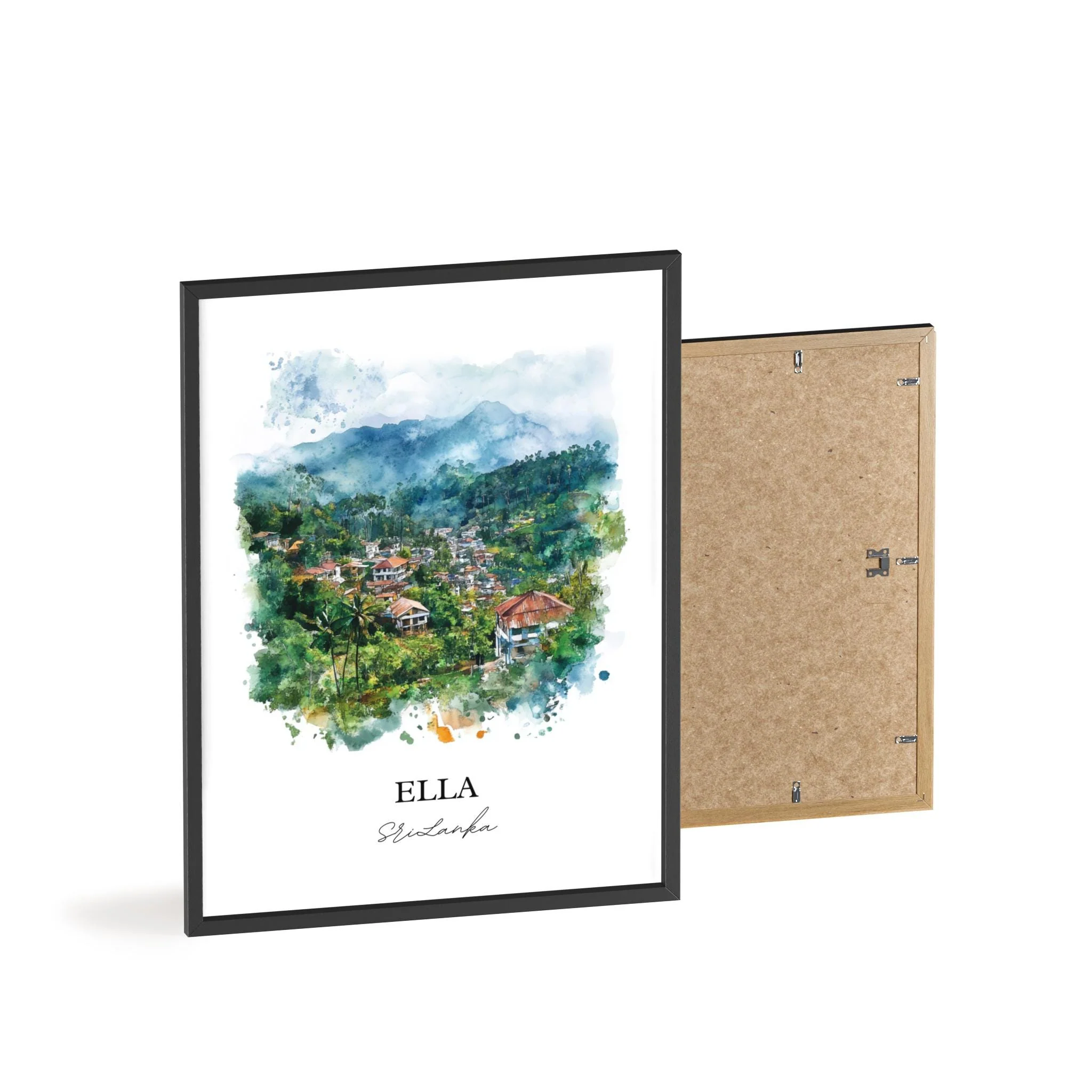 Ella, Sri Lanka – Watercolor Art Print Uva Province - Image 8