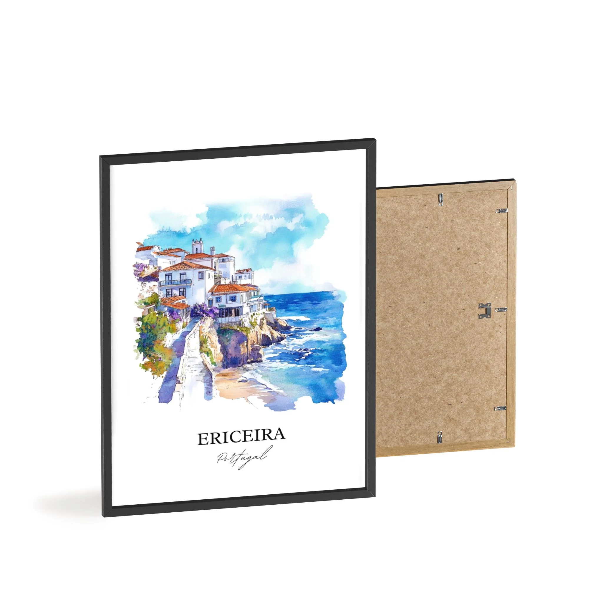 Ericeira, Portugal – Watercolor Art Print - Image 8