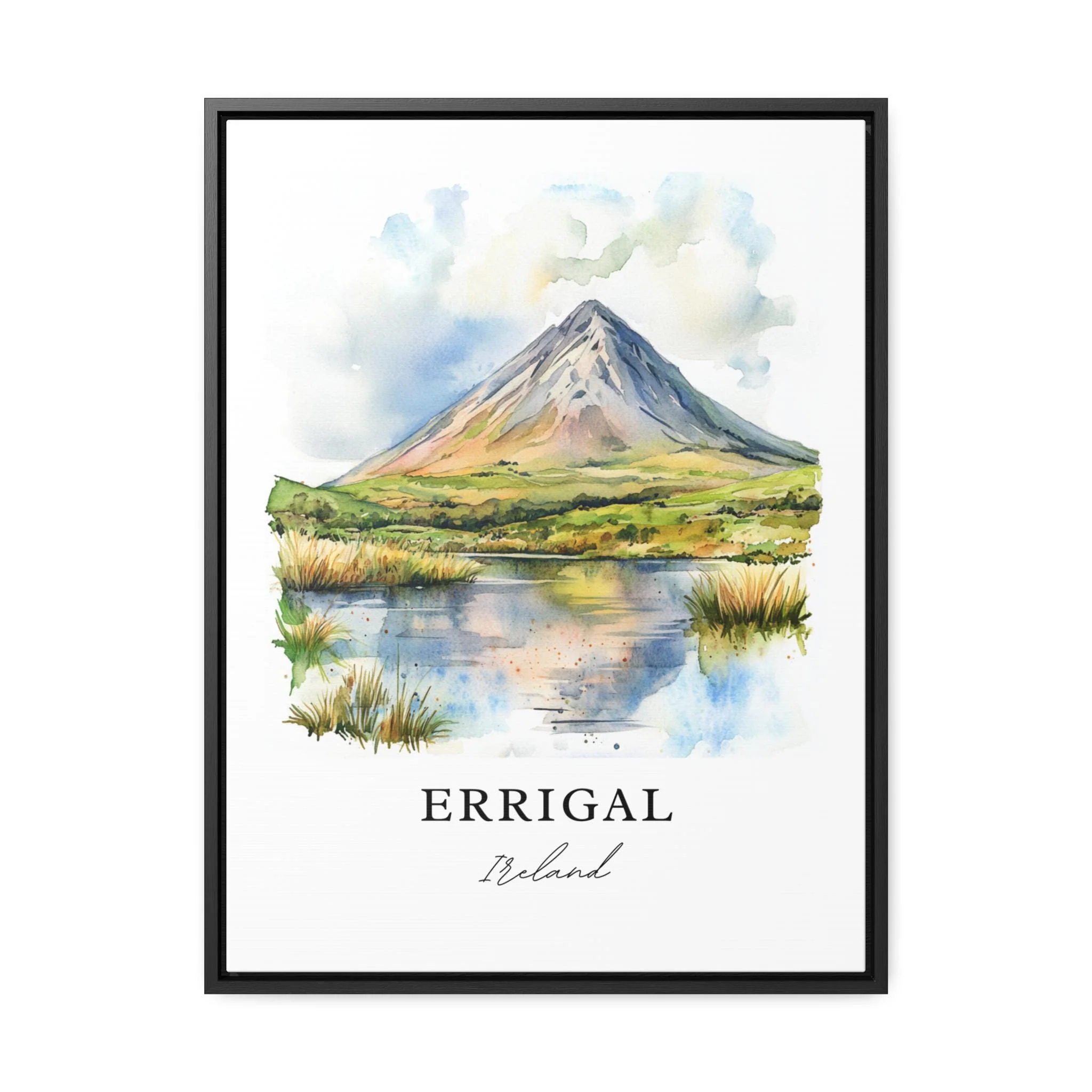 Errigal, Ireland – Watercolor Art Print - Image 6