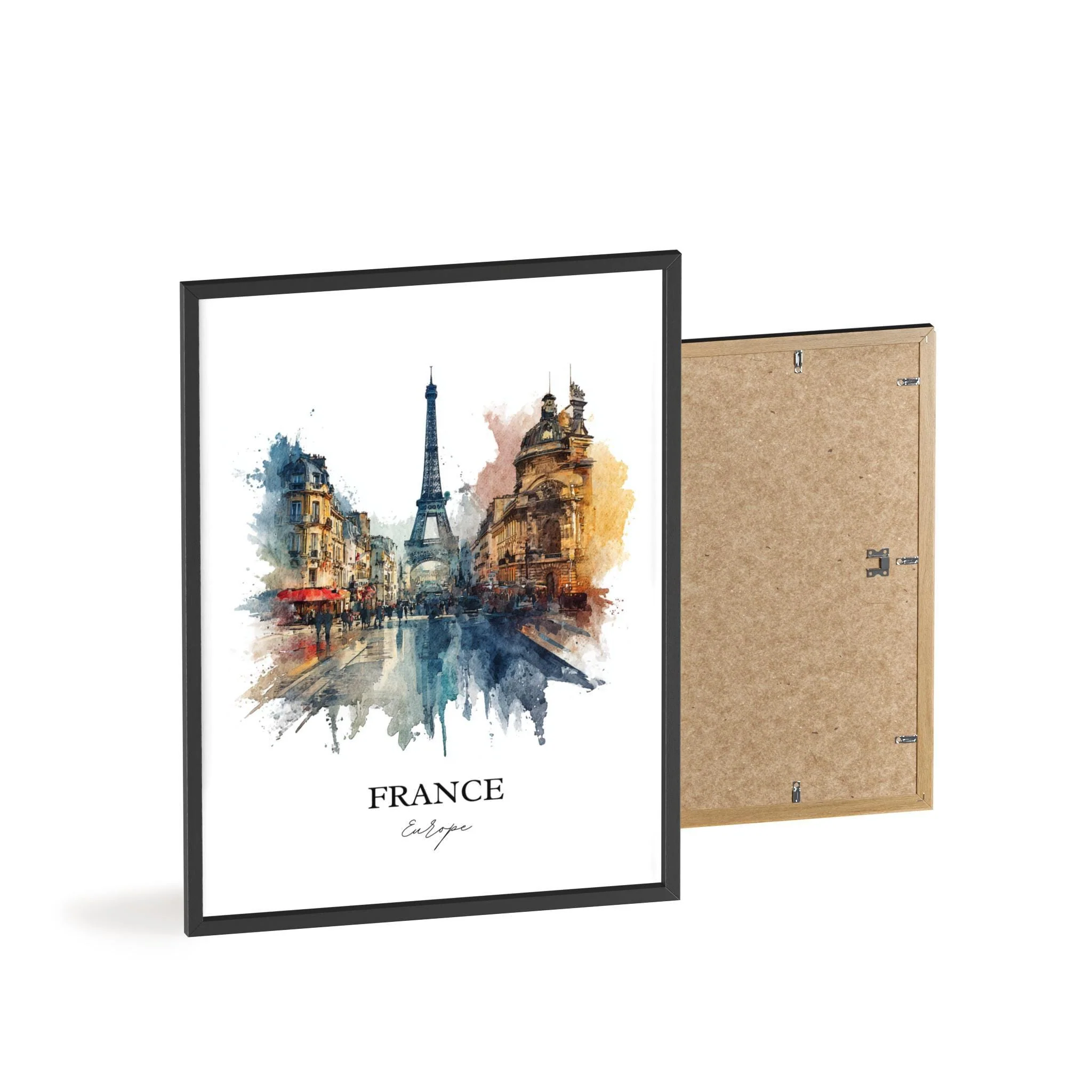 France, France – Watercolor Art Print - Image 8