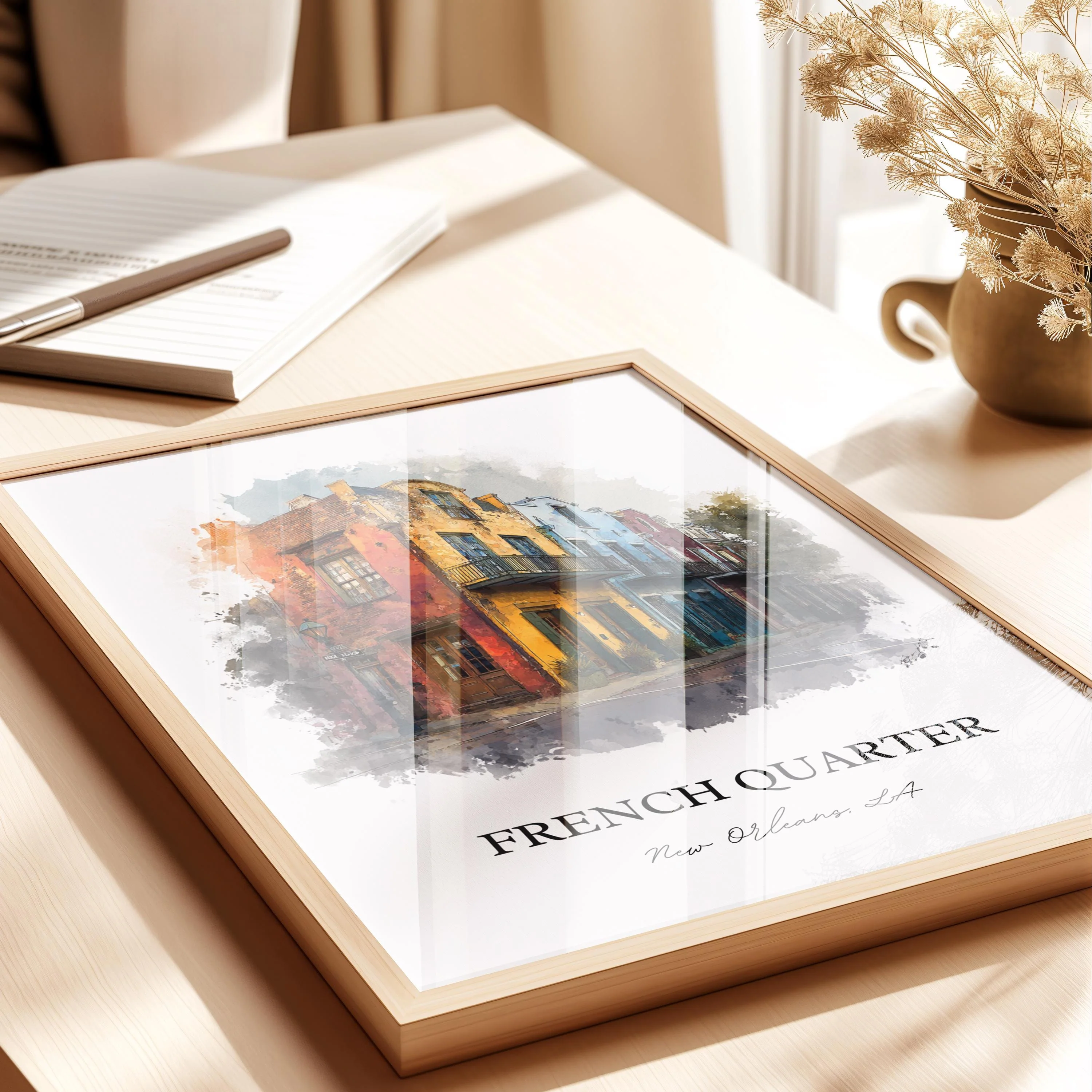New Orleans, USA – Watercolor Art Print - Image 7