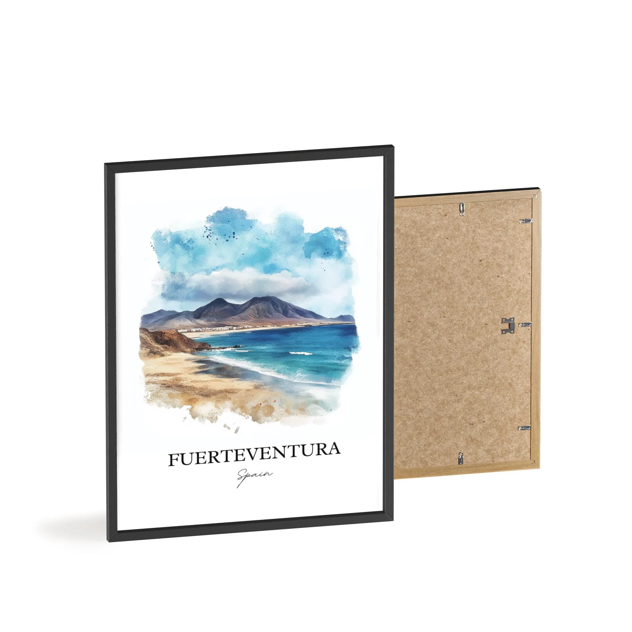 Fuerteventura, Spain – Watercolor Art Print - Image 8