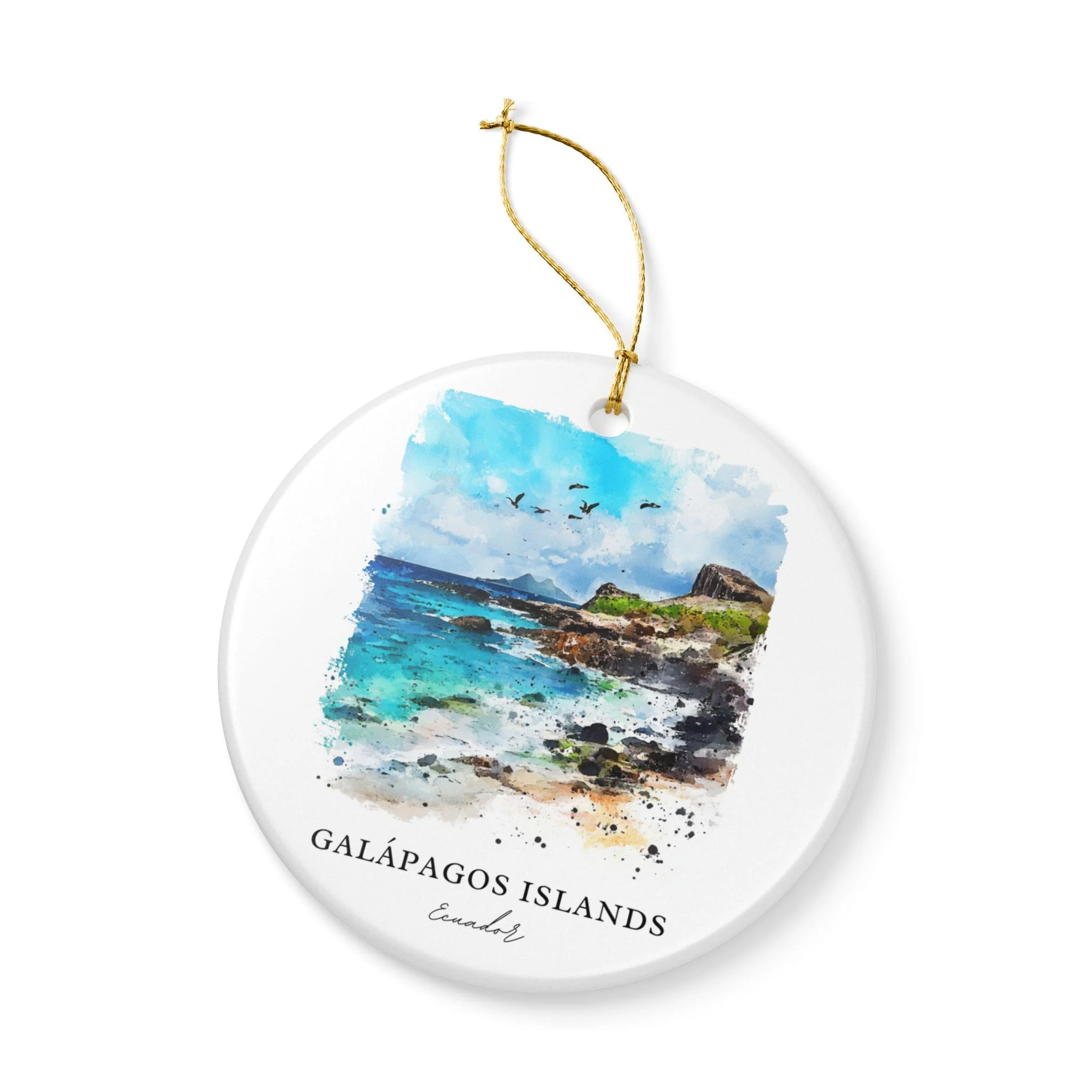 Galápagos Islands Ornament: Unique Galápagos Souvenir, Galápagos Xmas Decor, and Authentic Galápagos Islands Gift - Image 3