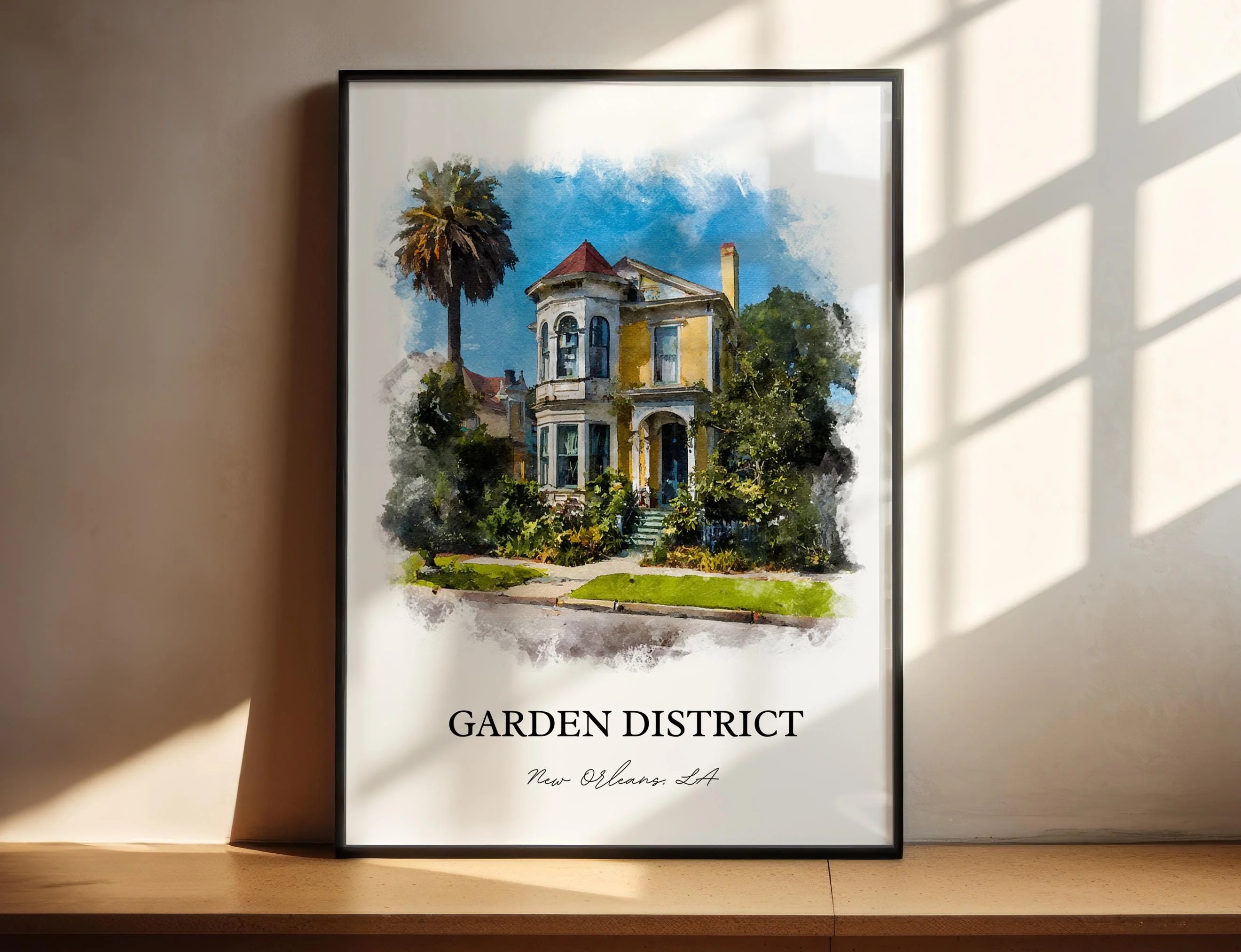 New Orleans, USA – Watercolor Art Print