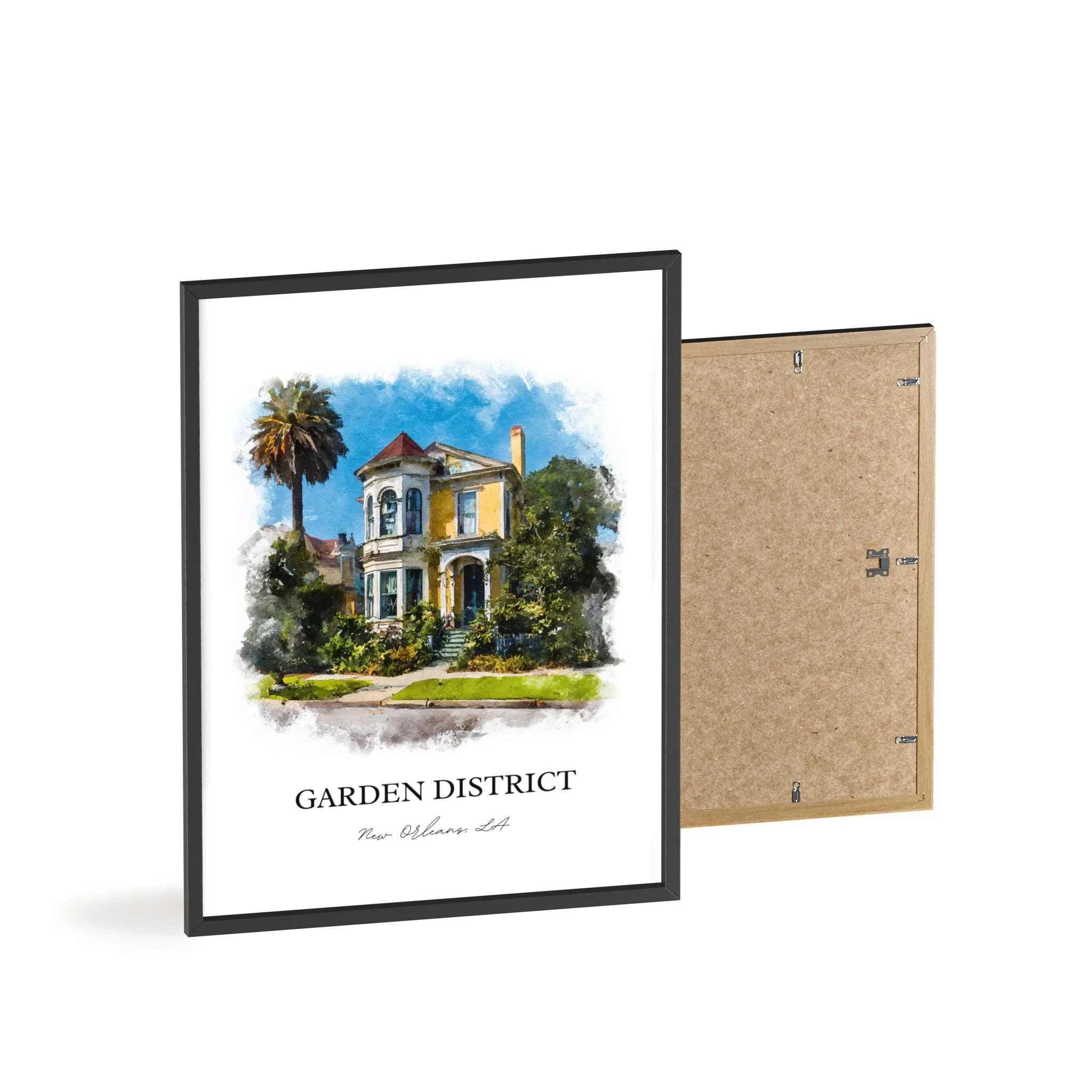New Orleans, USA – Watercolor Art Print - Image 11