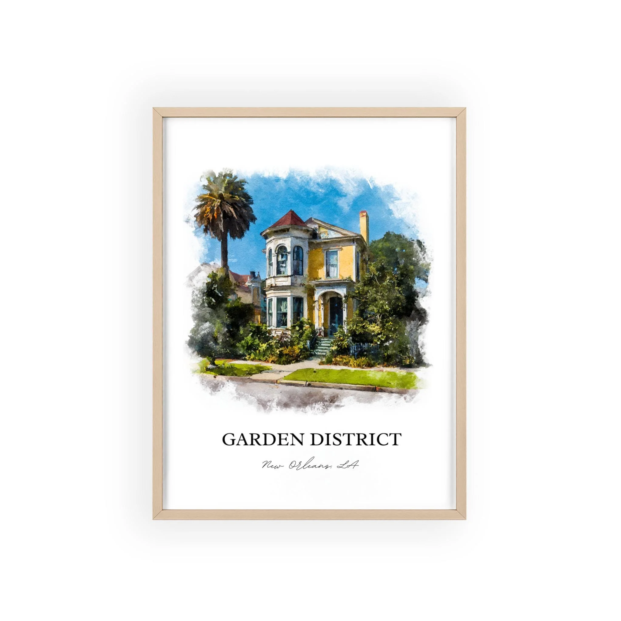 New Orleans, USA – Watercolor Art Print - Image 12