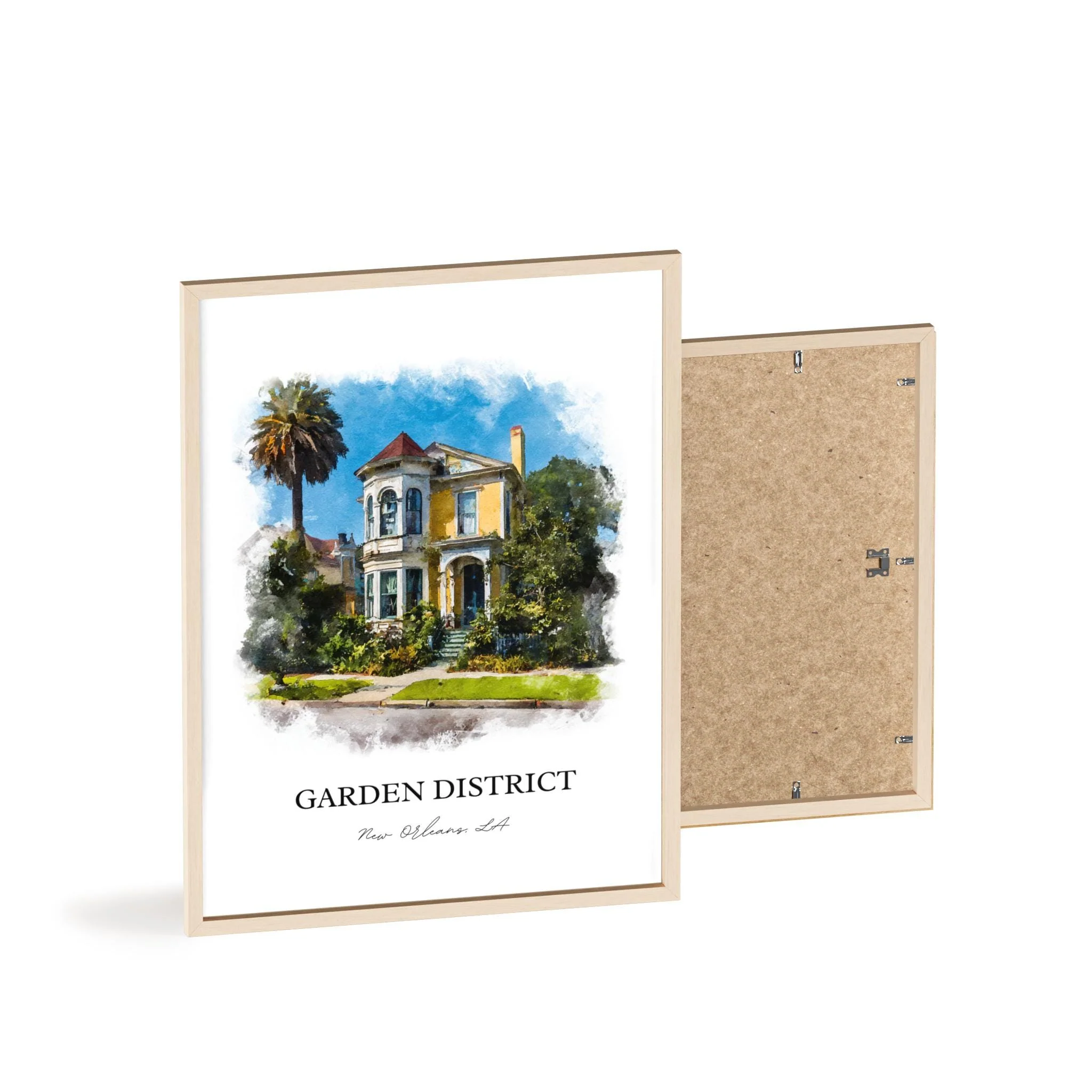 New Orleans, USA – Watercolor Art Print - Image 13