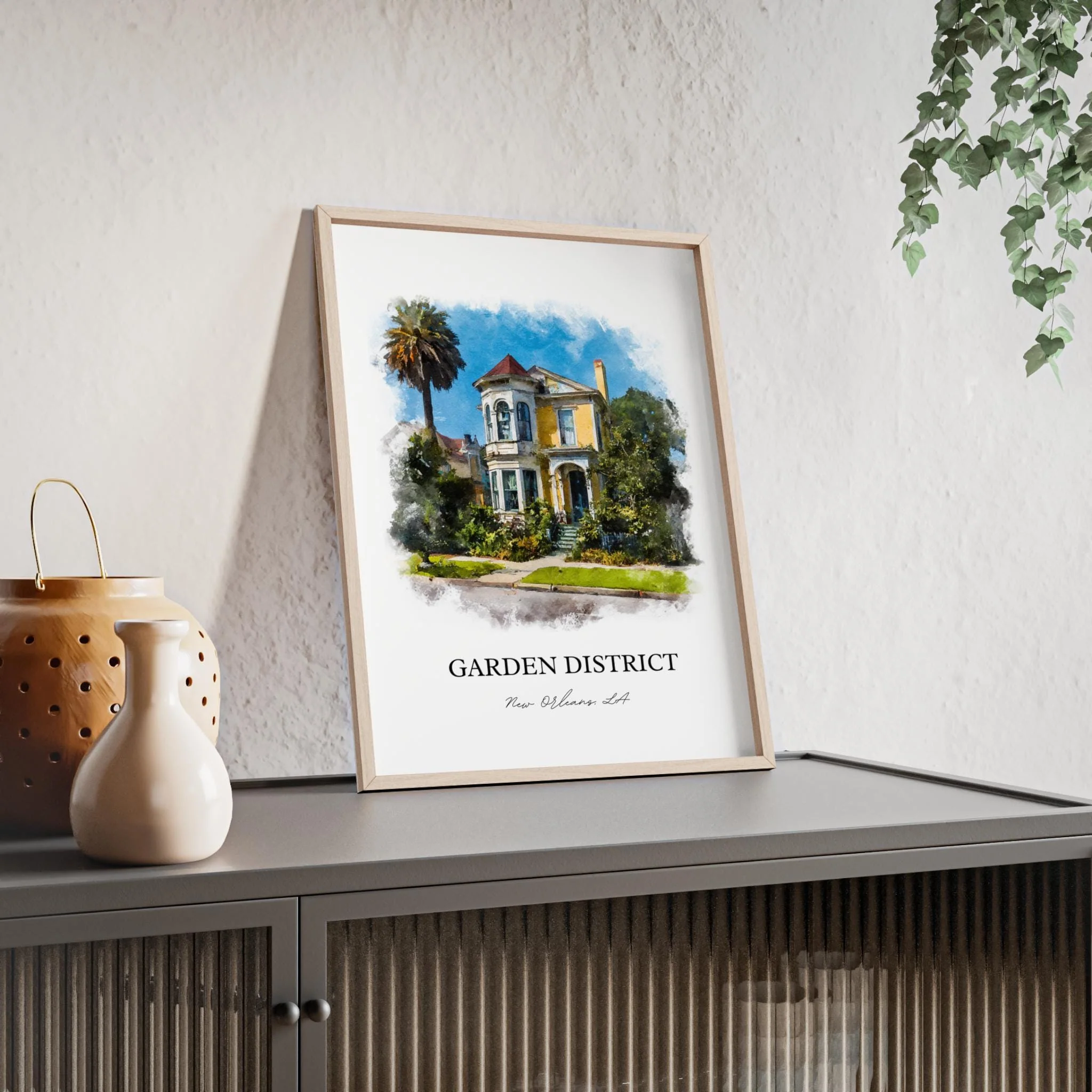 New Orleans, USA – Watercolor Art Print - Image 8