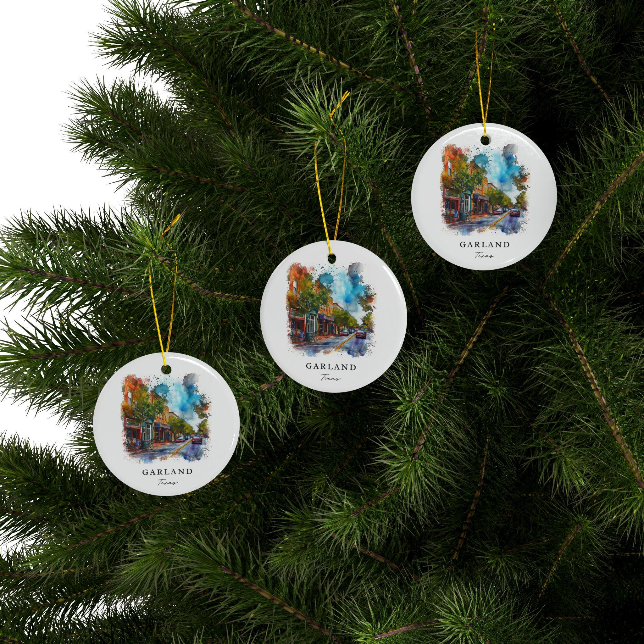 Garland Texas Ornament: Garland TX Souvenir, Garland Texas Decor, and Garland Texas Christmas Gift - Image 3