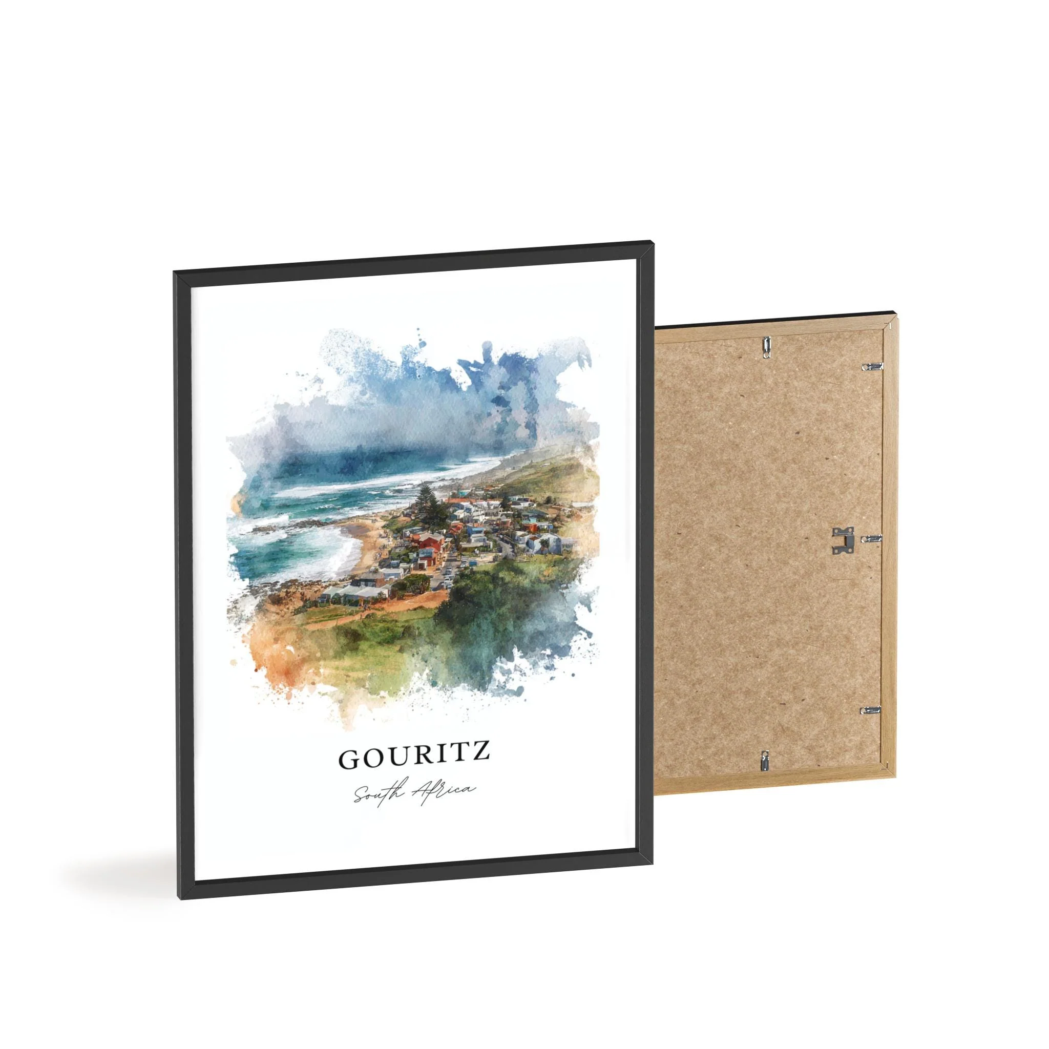 Gouritzmond, South Africa – Watercolor Art Print - Image 2