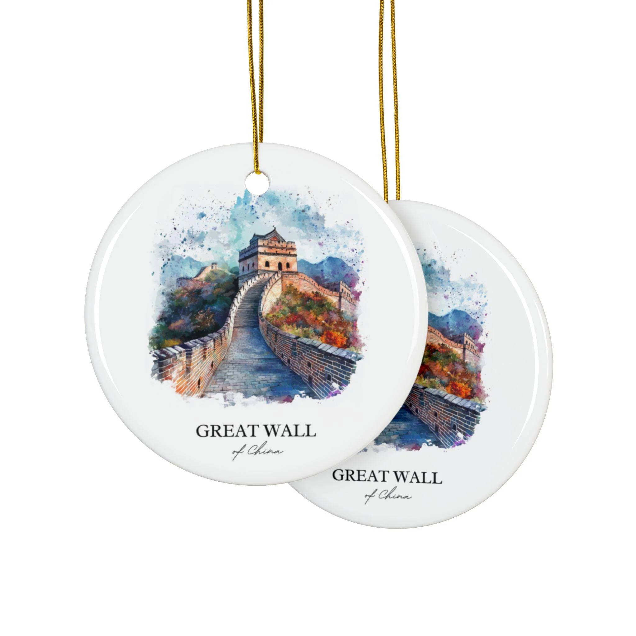 Great Wall of China Ornament: Unique Wall of China Souvenir, Wall of China Xmas Decor, and Authentic Great Wall of China Gift - Image 2