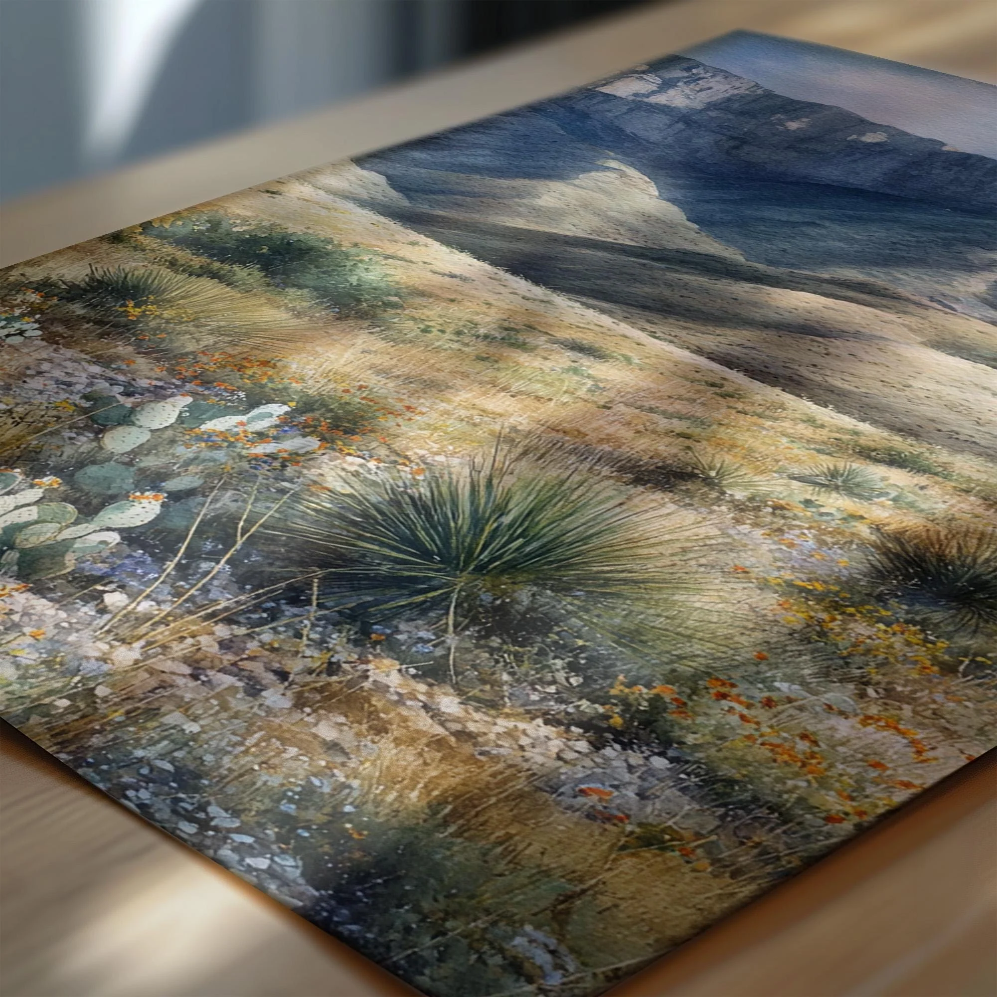 Guadalupe Mountains, Texas – Watercolor Art Print - Image 2