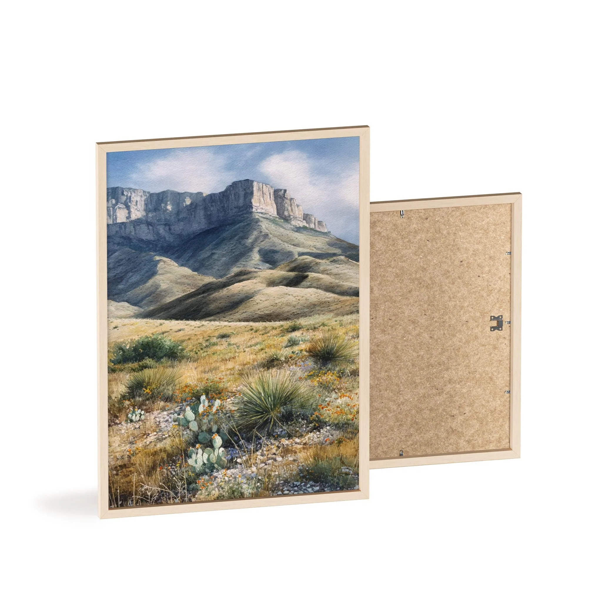 Guadalupe Mountains, Texas – Watercolor Art Print - Image 8