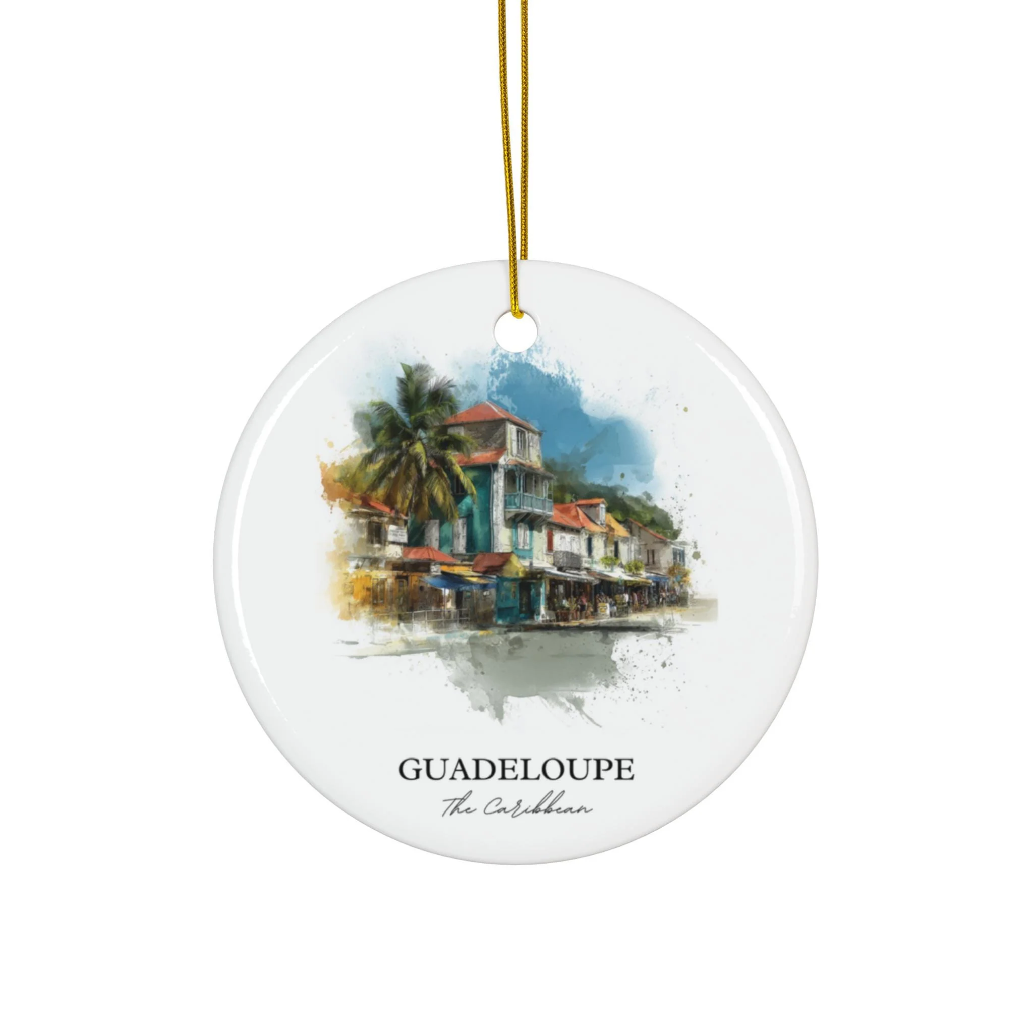 Guadeloupe, Caribbean – Watercolor Art Print