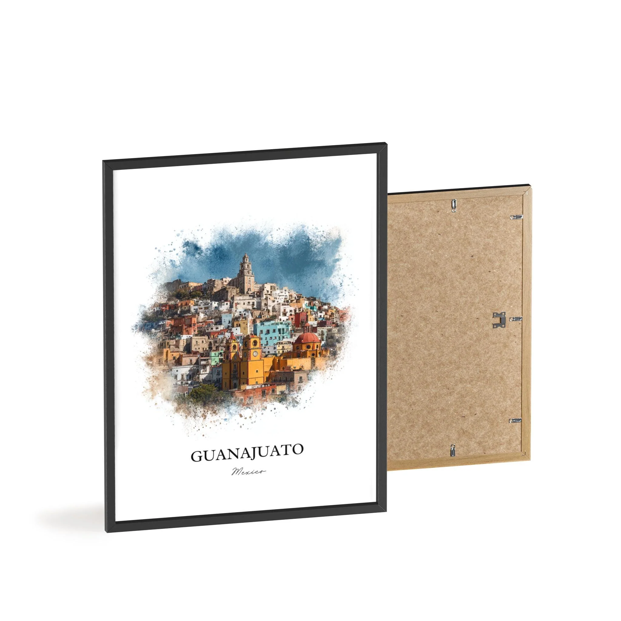 Guanajuato, Mexico – Watercolor Art Print - Image 2