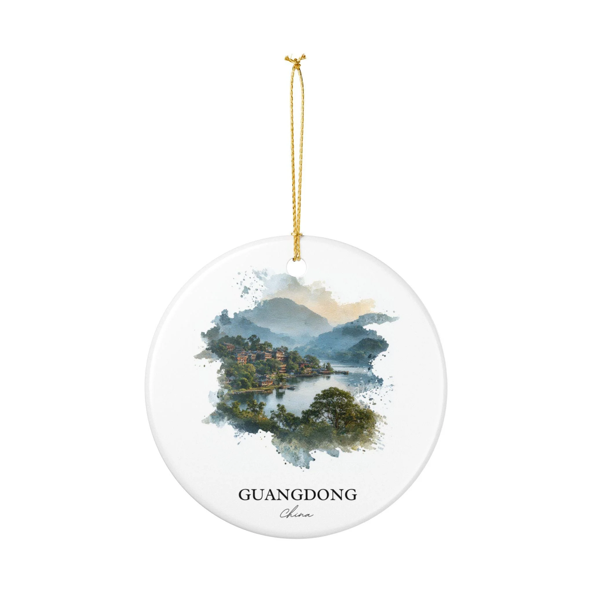 Guangdong China Ornament: Unique Guangdong Souvenir, China Xmas Decor, and Authentic China Gift - Image 2