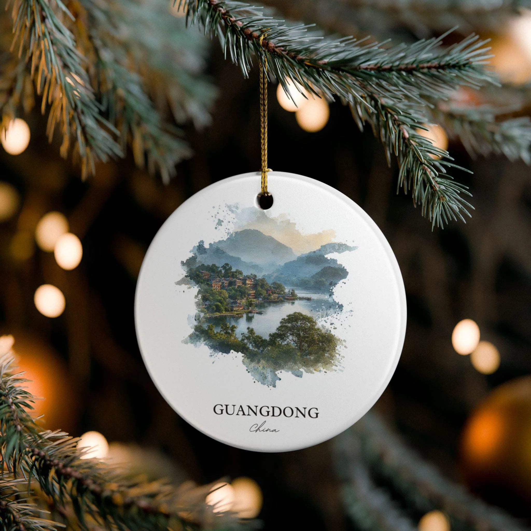 Guangdong China Ornament: Unique Guangdong Souvenir, China Xmas Decor, and Authentic China Gift - Image 4