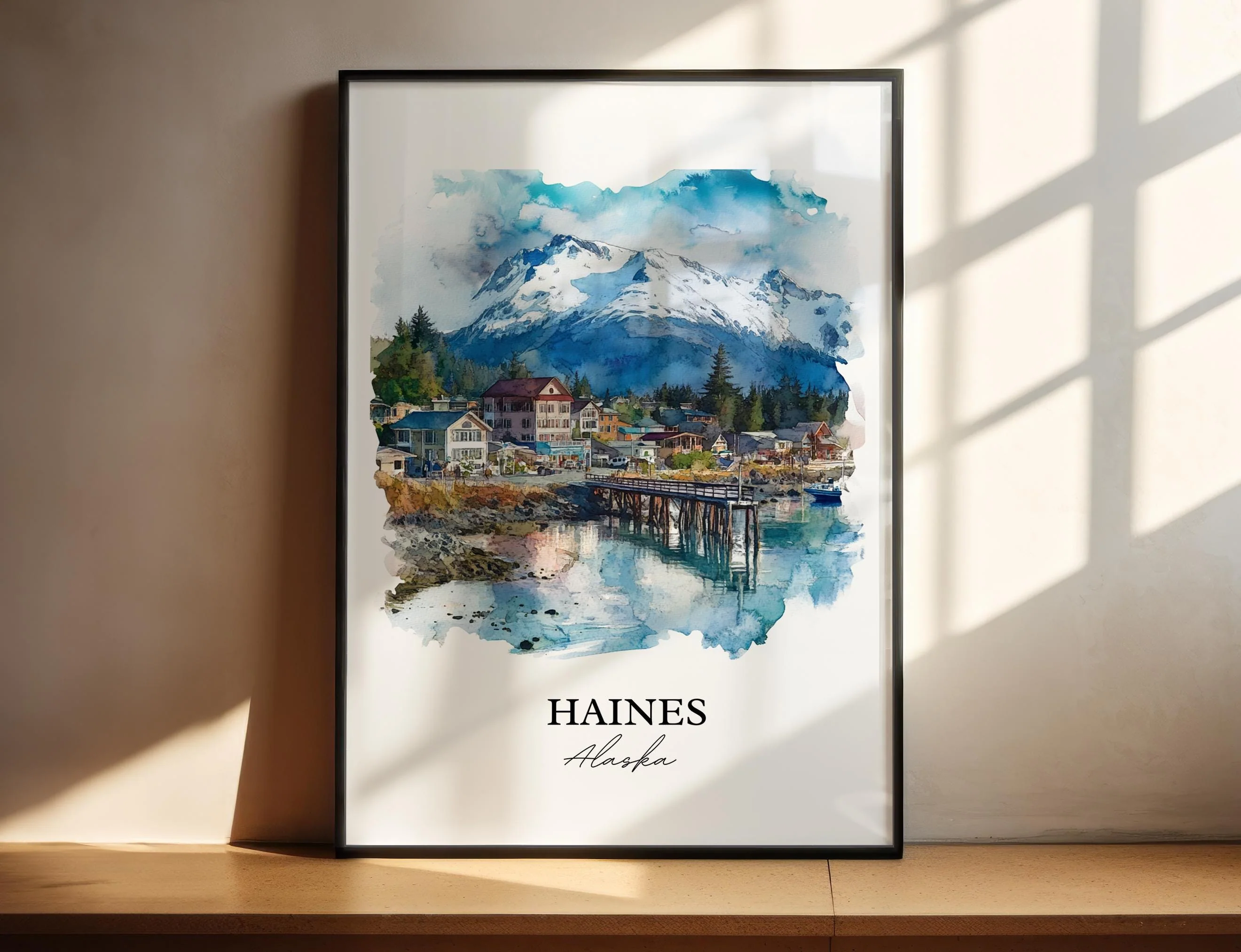 Haines, Alaska – Watercolor Art Print