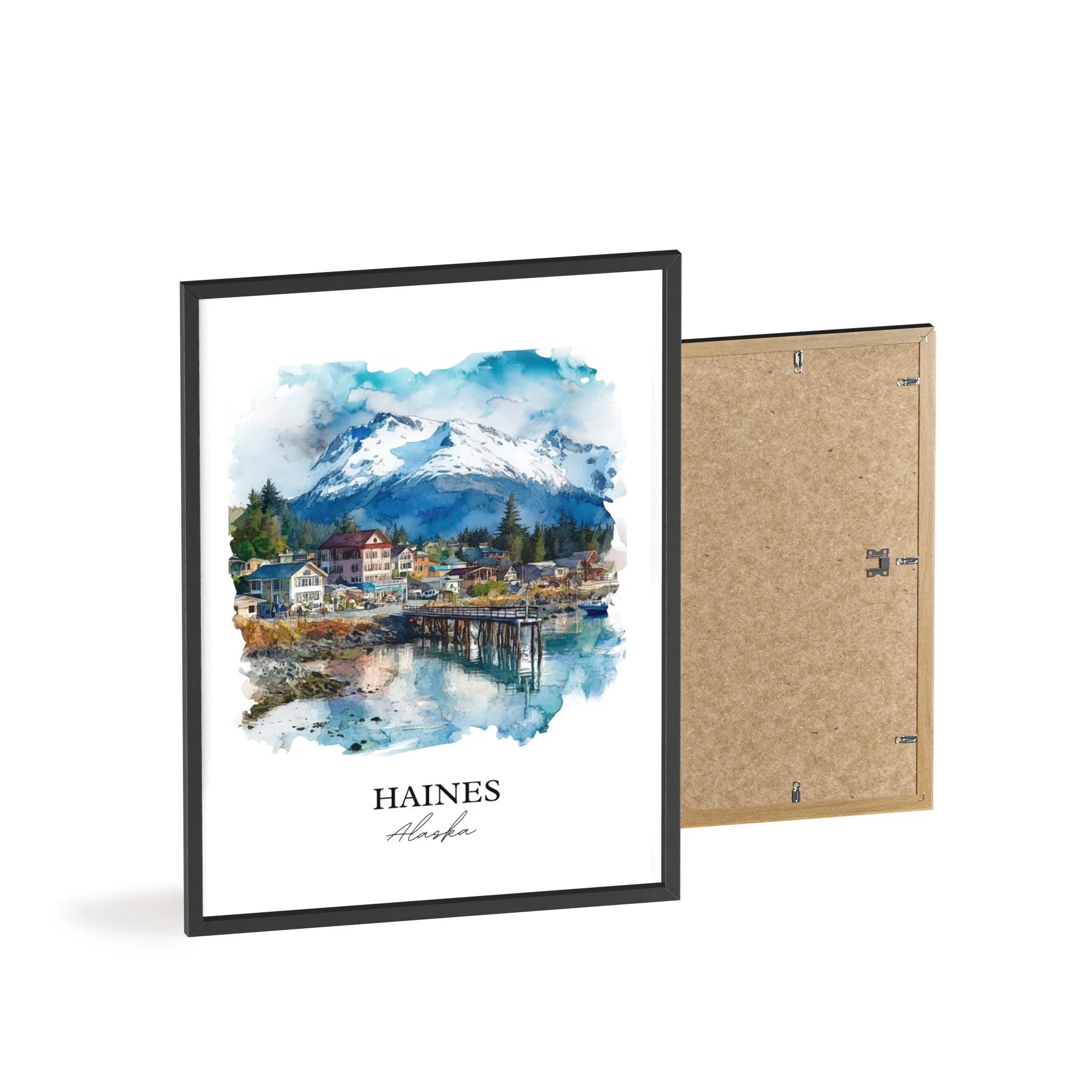 Haines, Alaska – Watercolor Art Print - Image 8
