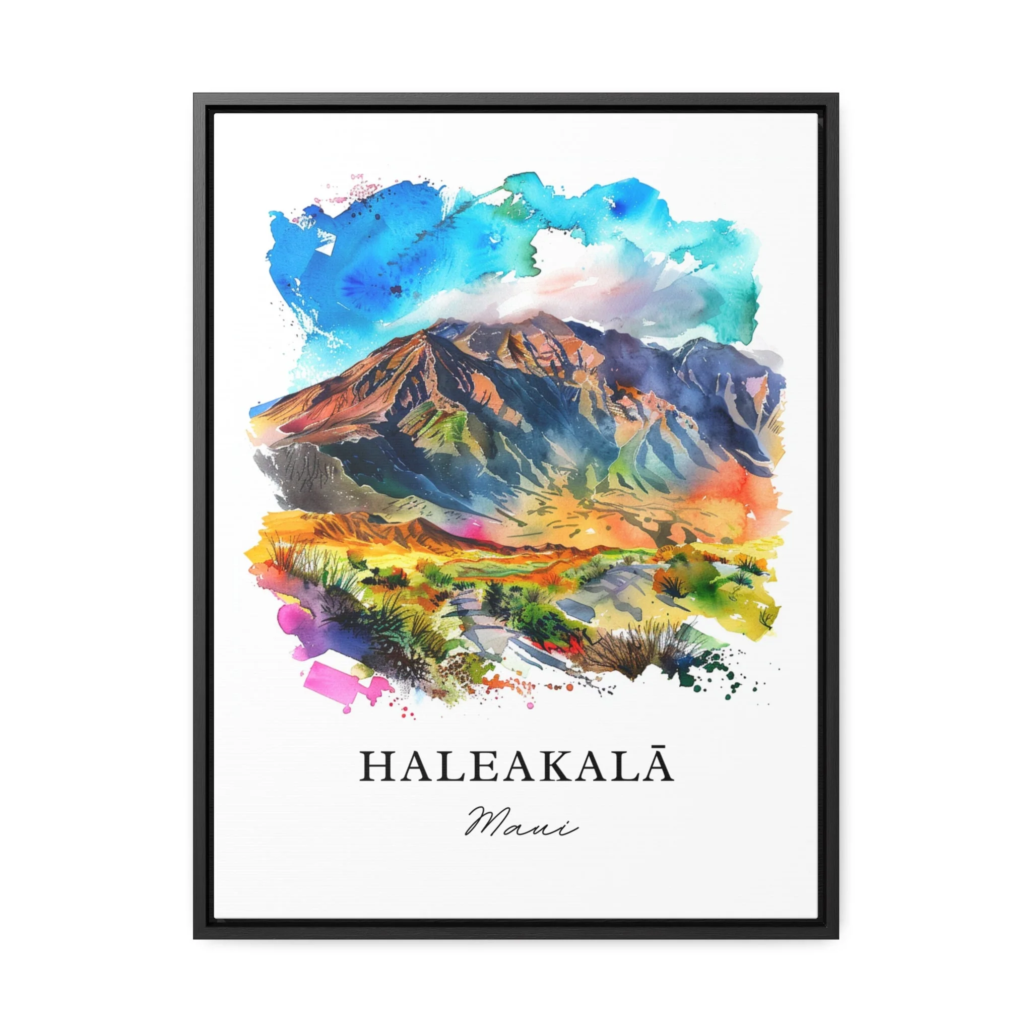 Haleakala, Maui, USA – Watercolor Art Print - Image 5