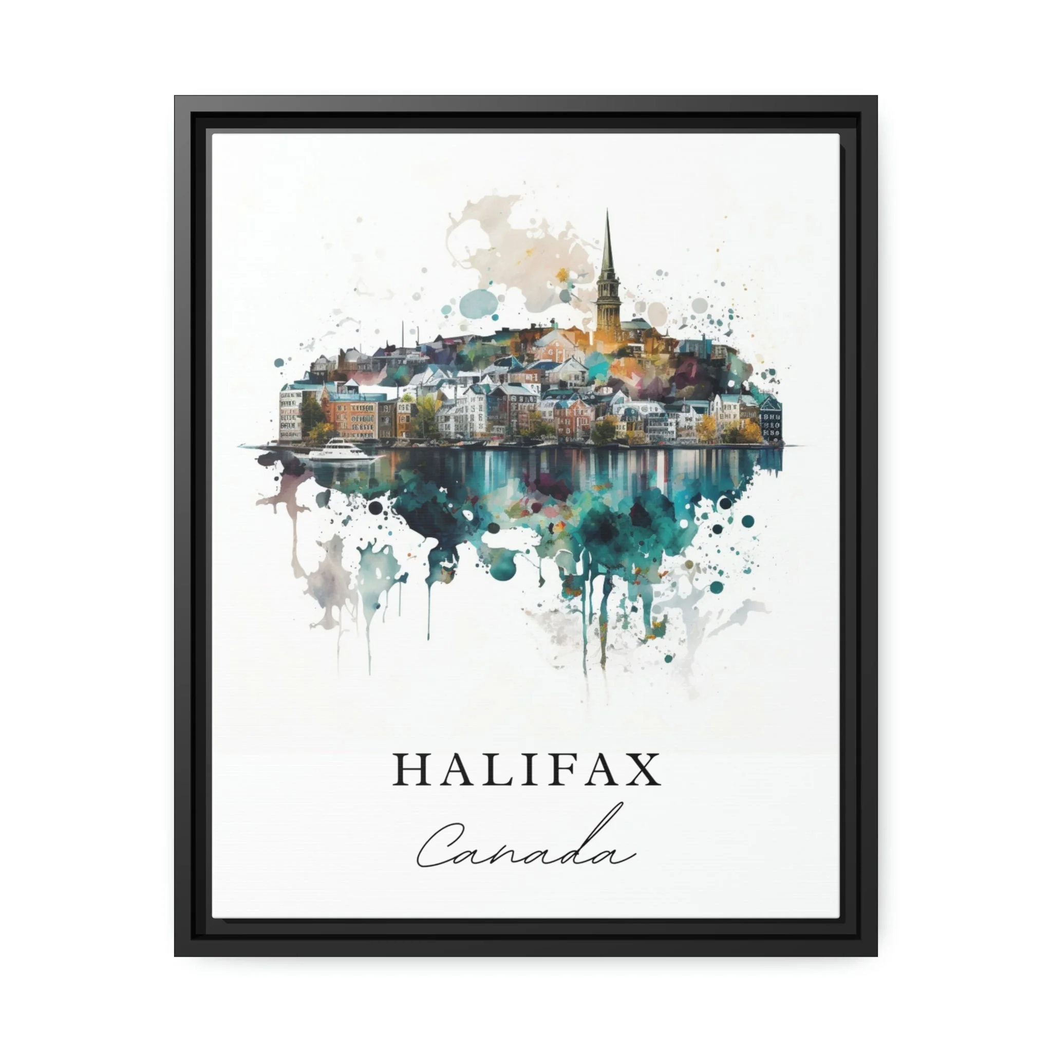 Halifax, Canada – Watercolor Art Print - Image 5