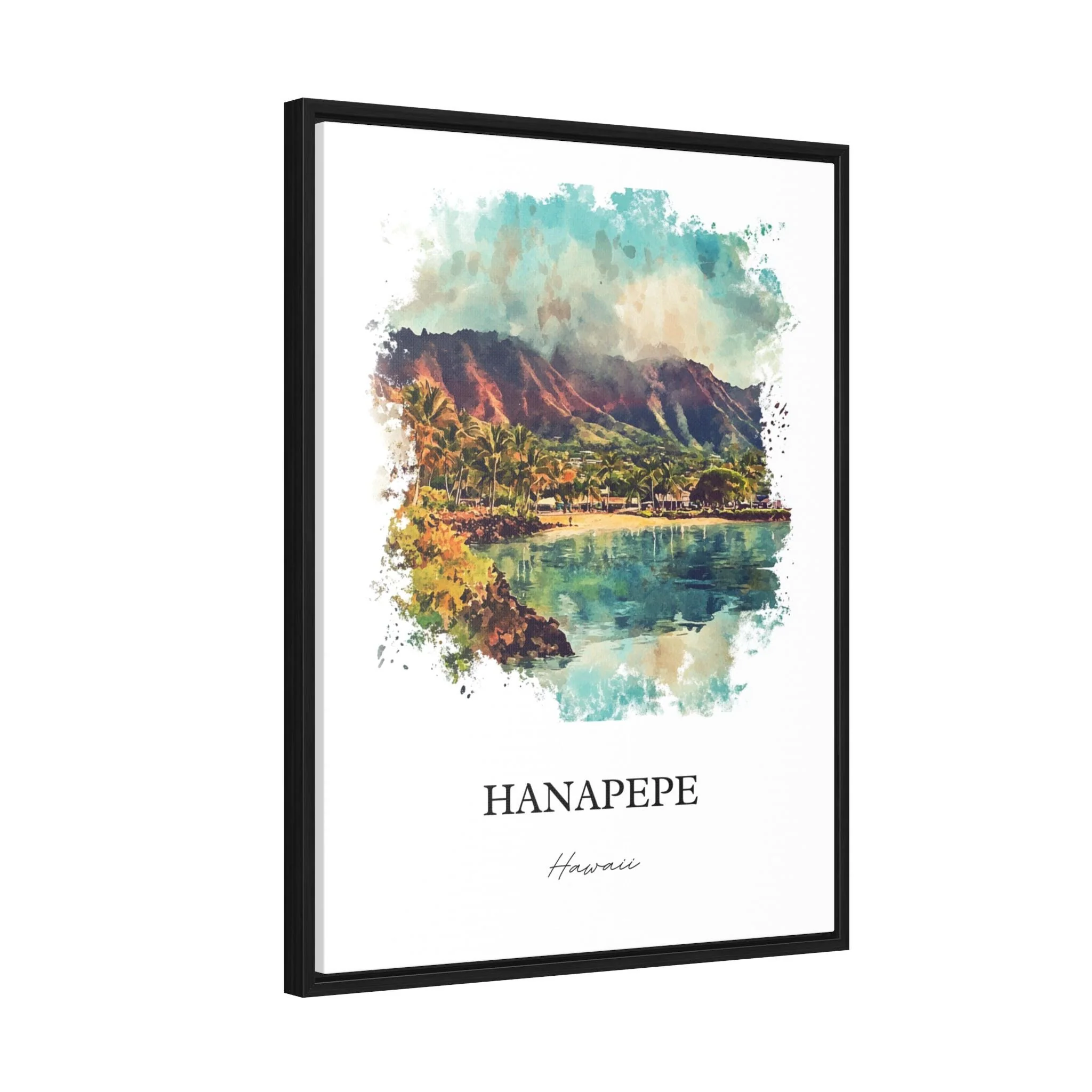 Hanapepe, Hawaii – Watercolor Art Print - Image 8