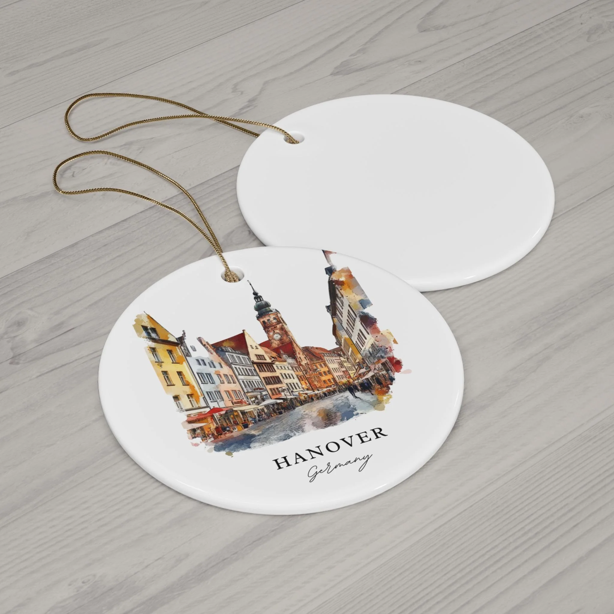 Hanover Germany Ornament: Unique Hanover Souvenir, Hanover Xmas Decor, and Authentic Hanover Germany Christmas Gift - Image 3