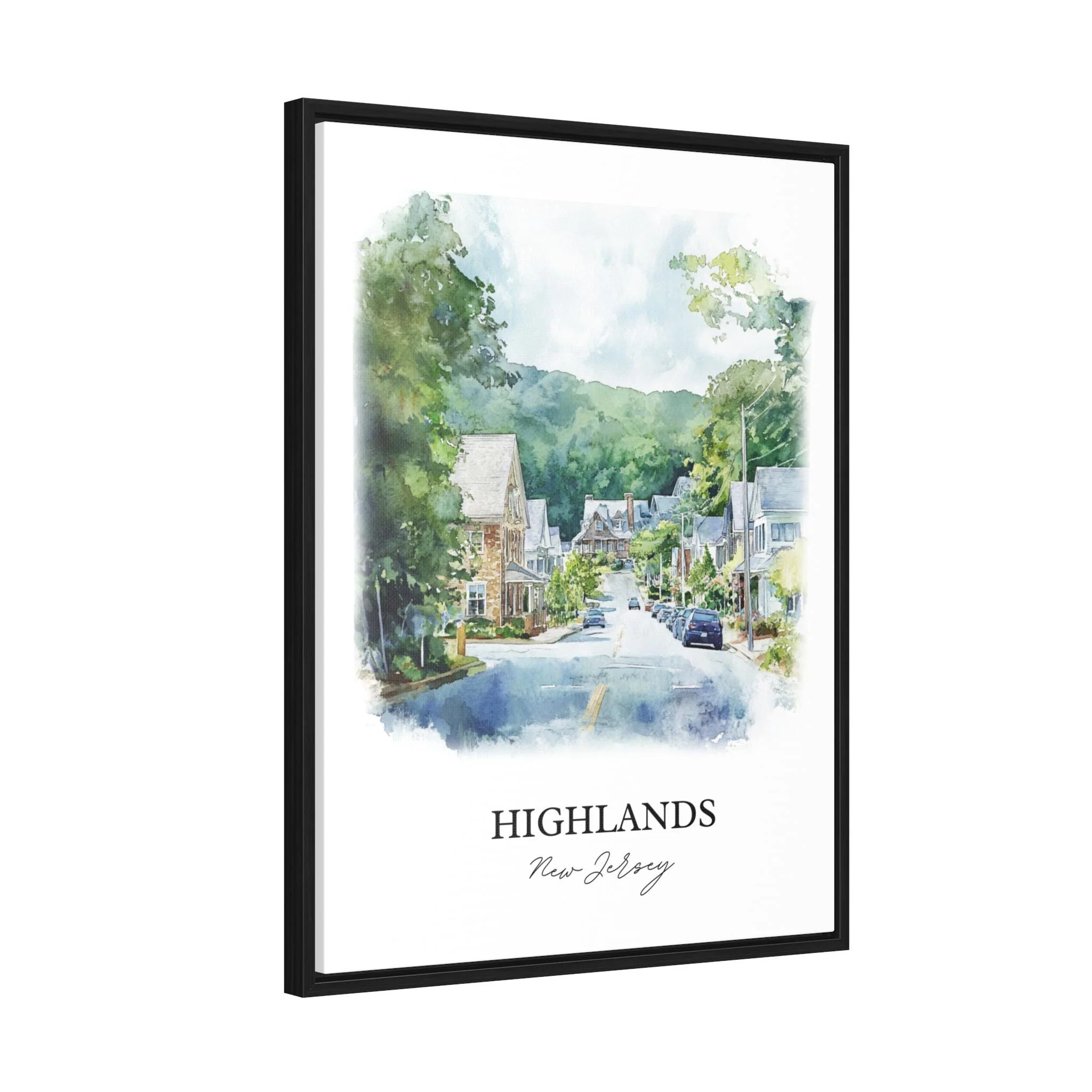 Highlands, North Carolina – Watercolor Art Print - Image 8