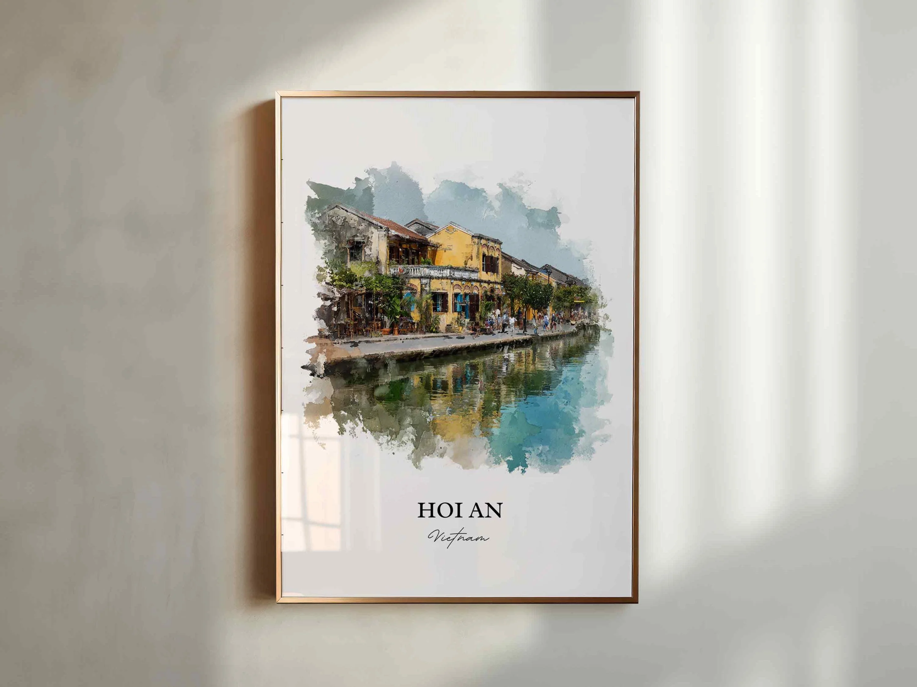Hoi An, Vietnam – Watercolor Art Print - Image 6