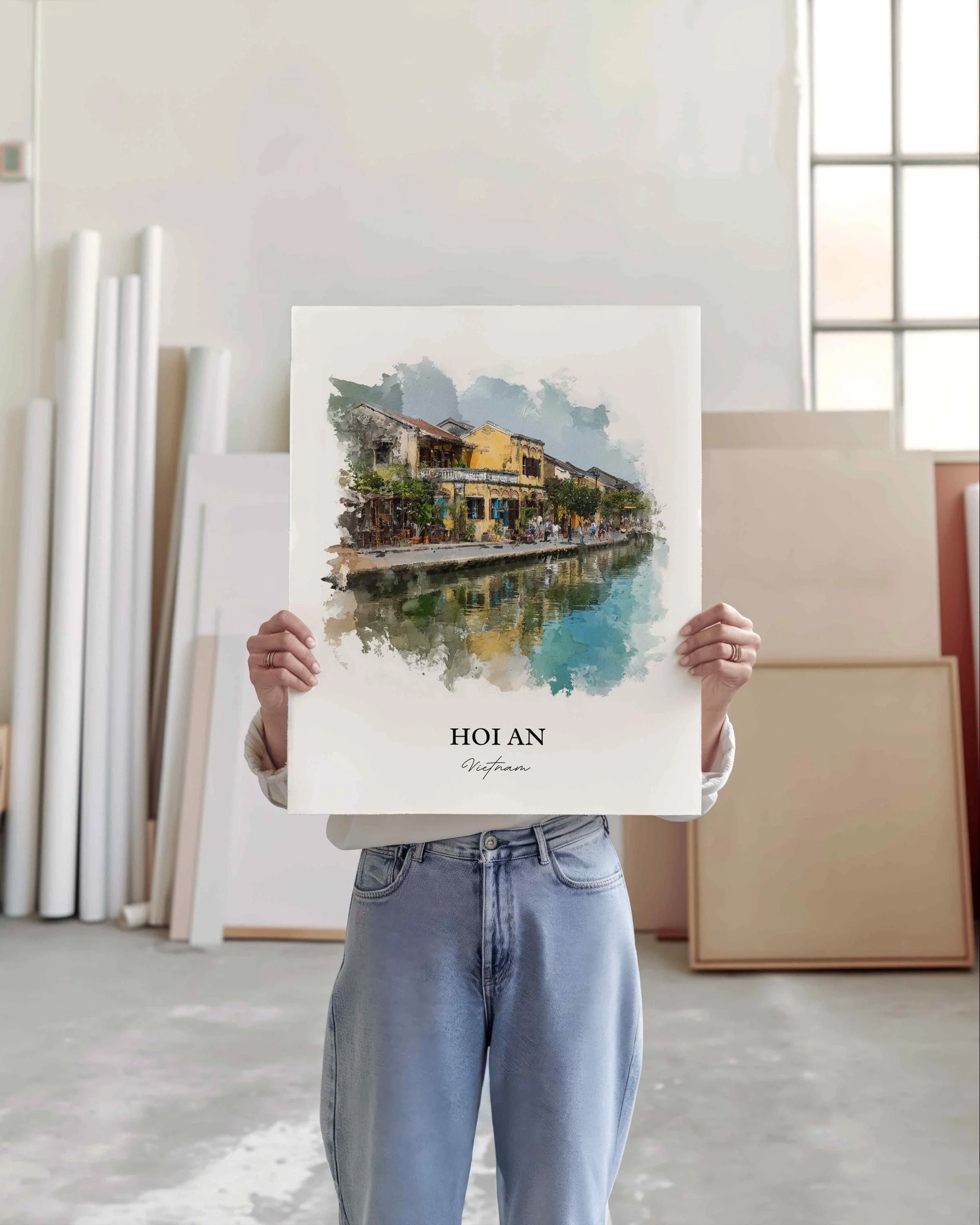 Hoi An, Vietnam – Watercolor Art Print - Image 9