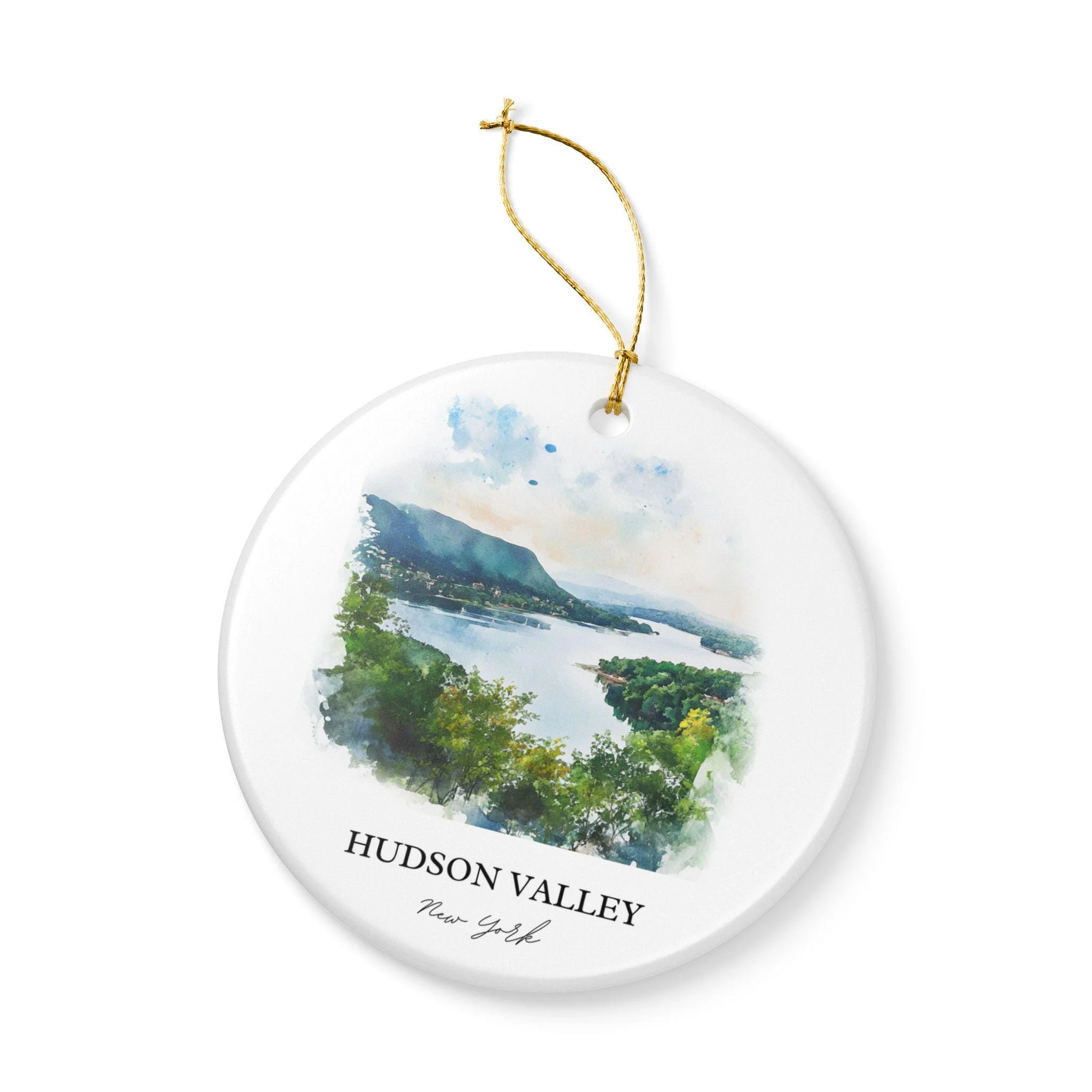 Hudson Valley Ornament: Unique Hudson Valley Souvenir, Hudson Valley NY Xmas Decor, and Authentic Upstate NY Gift - Image 4