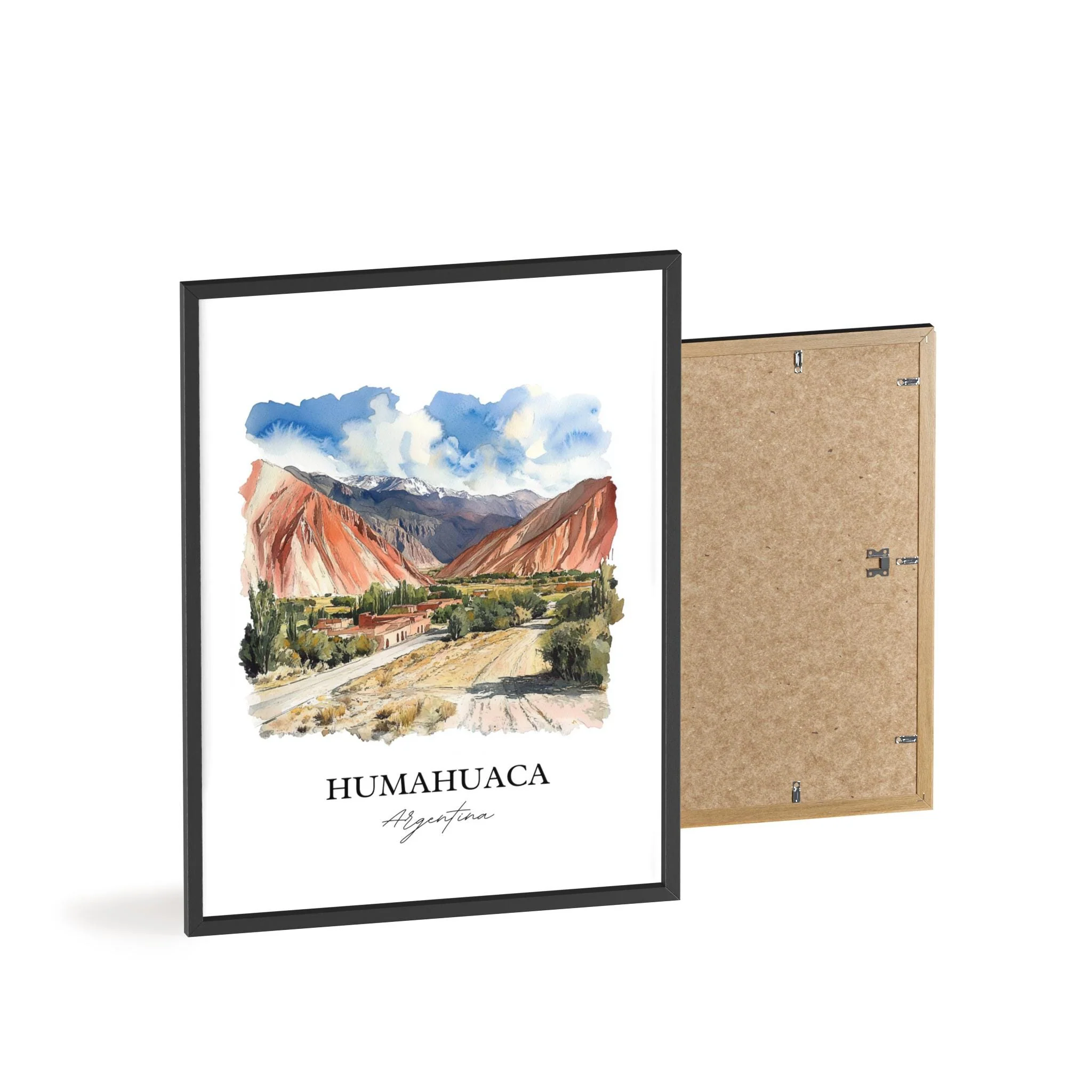 Humahuaca, Argentina – Watercolor Art Print - Image 8