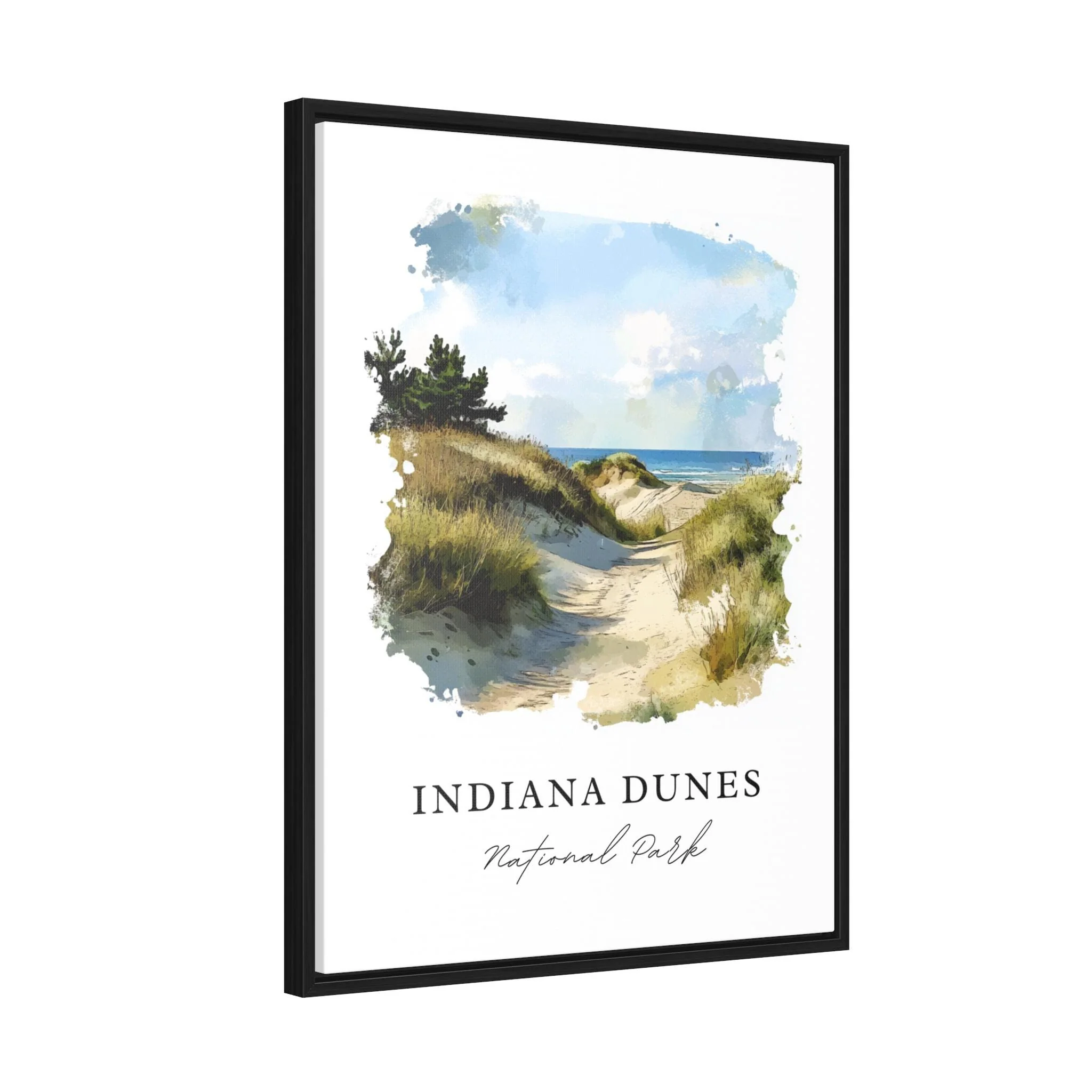 Indiana Dunes National Park – Watercolor Art Print - Image 6
