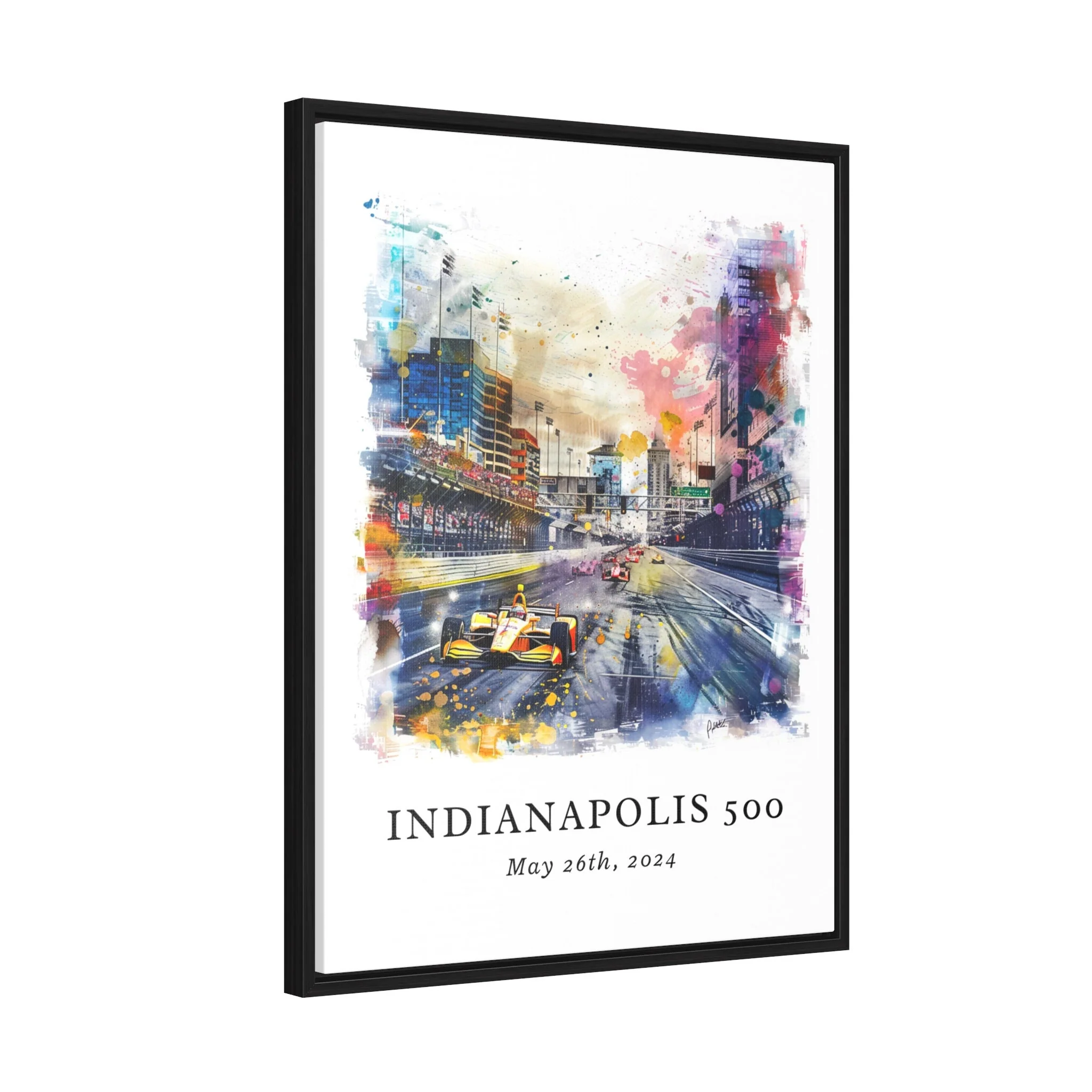 Indianapolis, USA – Watercolor Art Print - Image 6