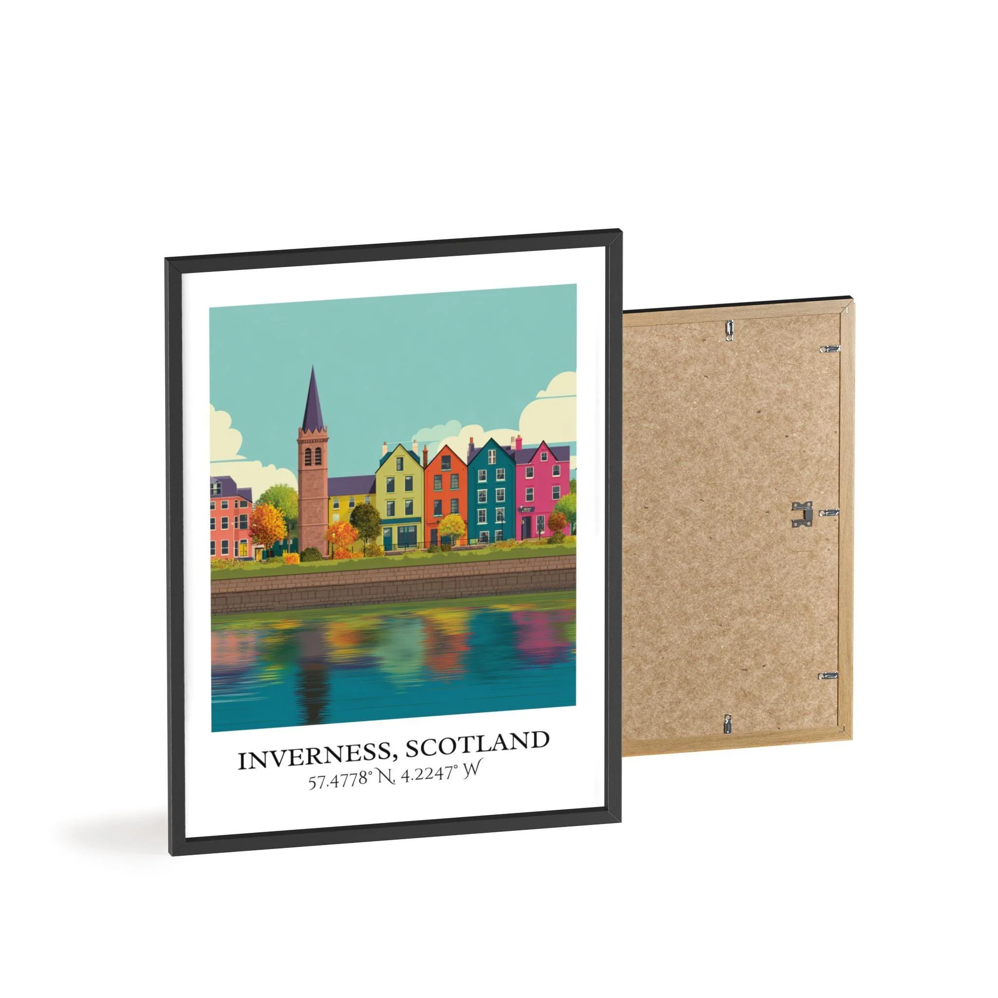 Inverness, Scotland – Watercolor Art Print - Image 8