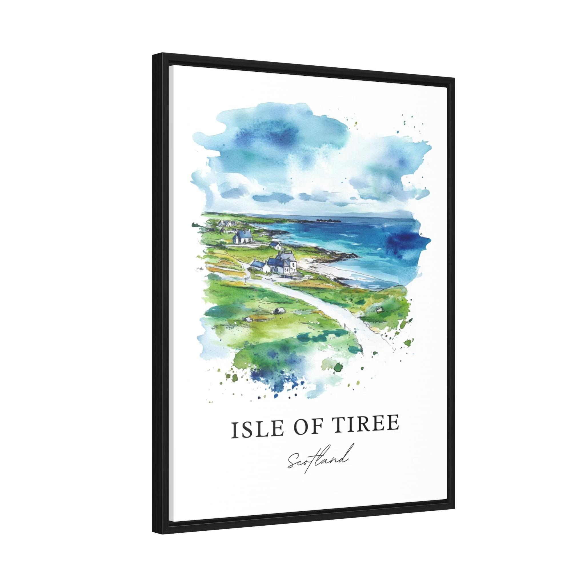 Isle of Tiree, Scotland – Watercolor Art Print - Image 7
