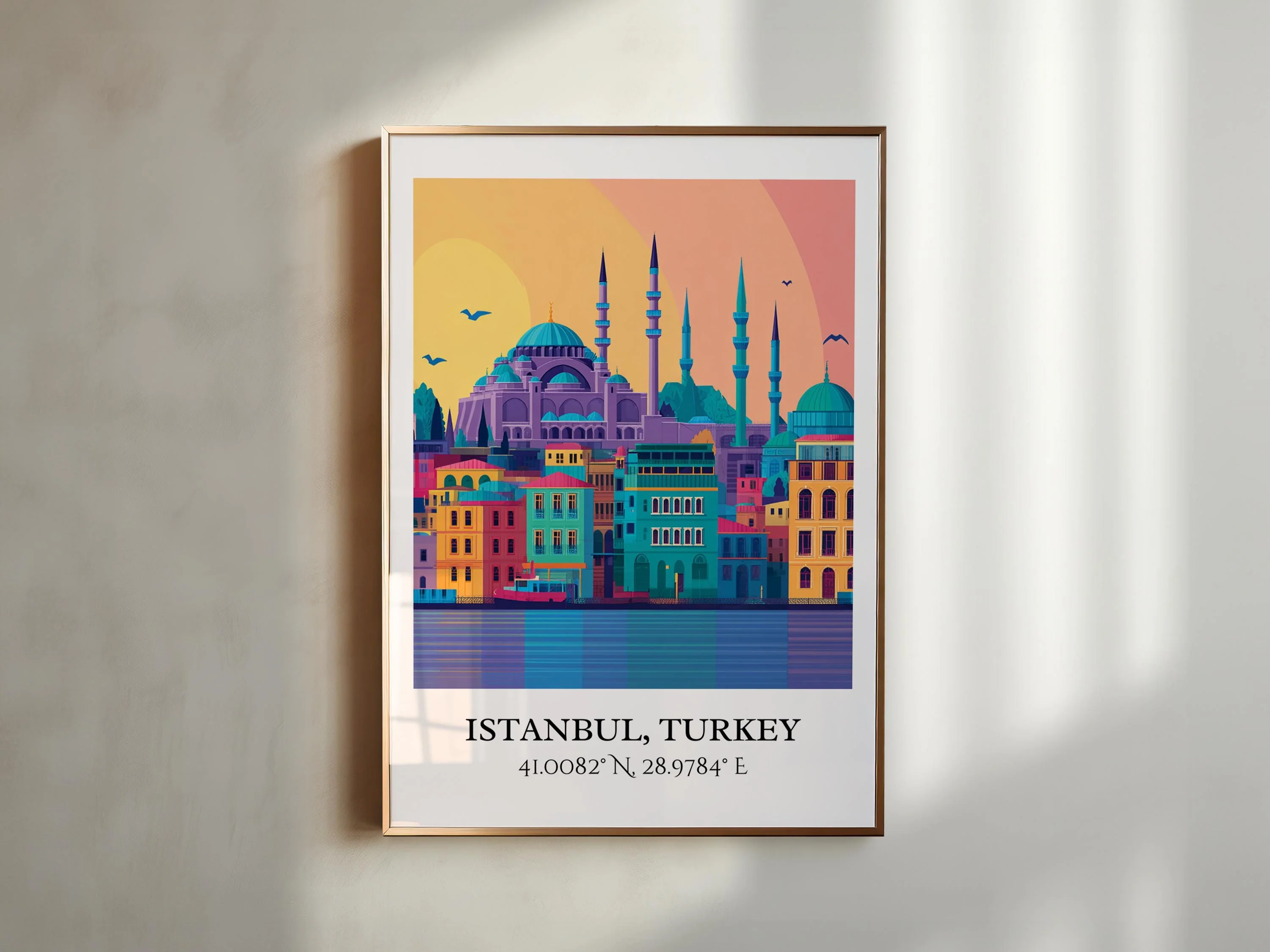 Istanbul, Turkey – Watercolor Art Print - Image 5