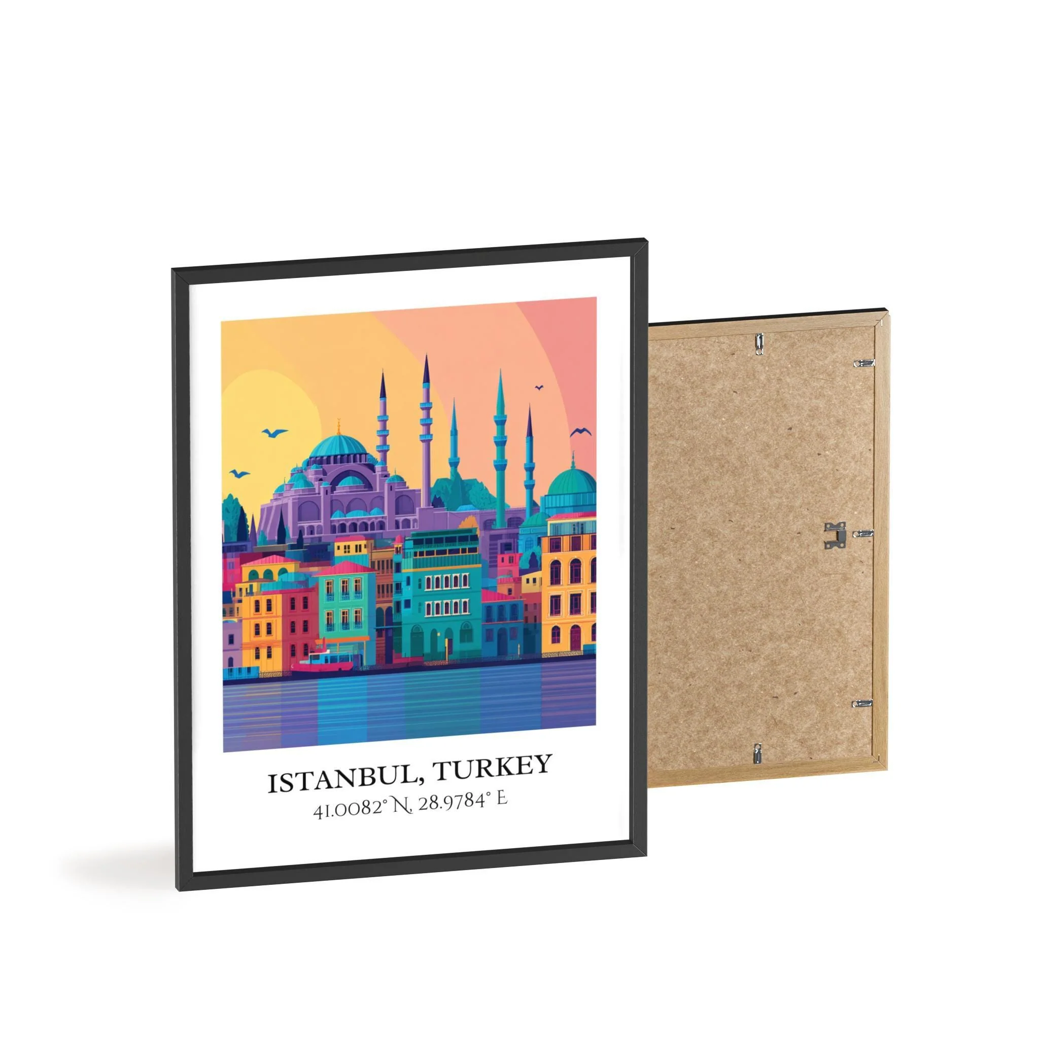 Istanbul, Turkey – Watercolor Art Print - Image 8