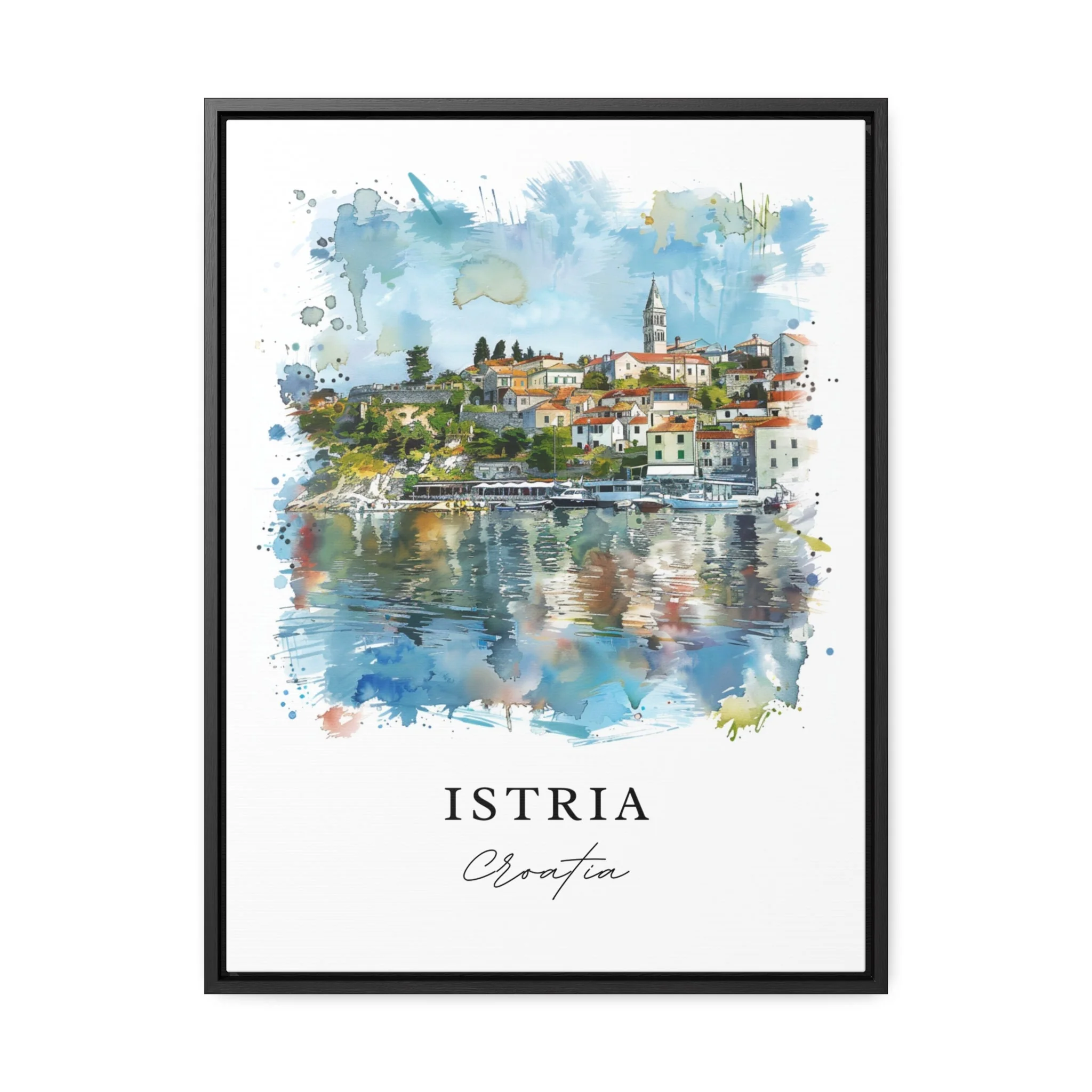 Istria, Croatia – Watercolor Art Print - Image 5
